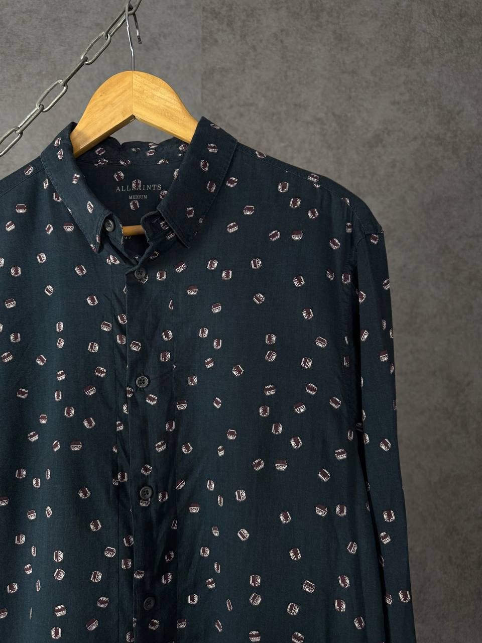 Allsaints Allsaints designer art shirt Size US M / EU 48-50 / 2 - 2 Thumbnail