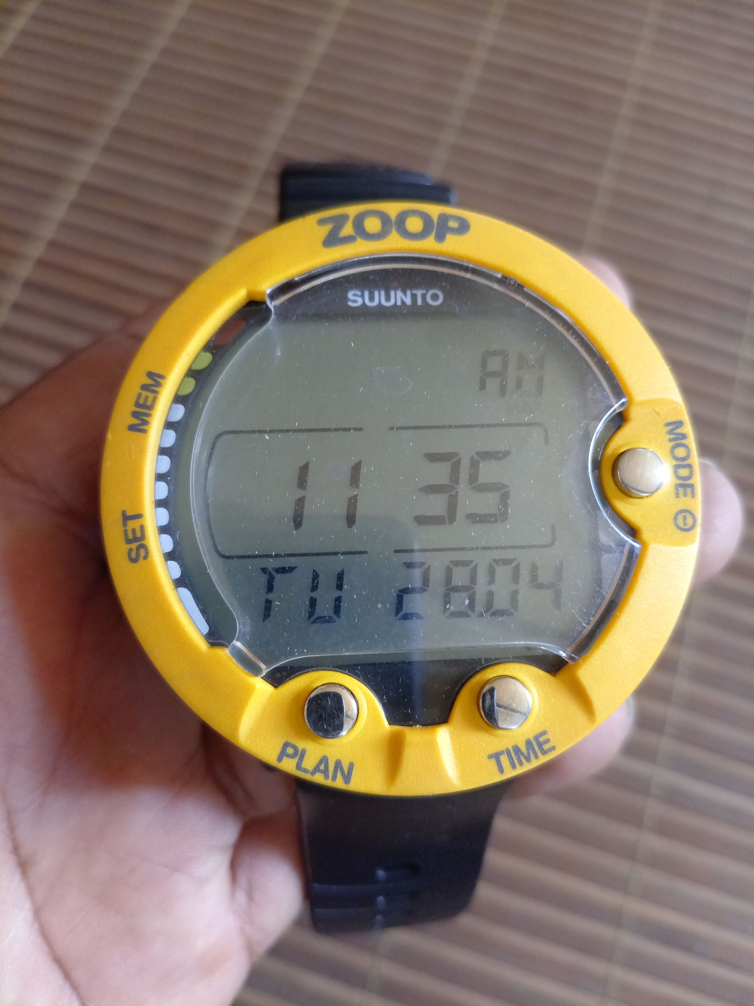Seiko SUUNTO ZOOP NOVO dive computer digital watch Size ONE SIZE - 1 Thumbnail