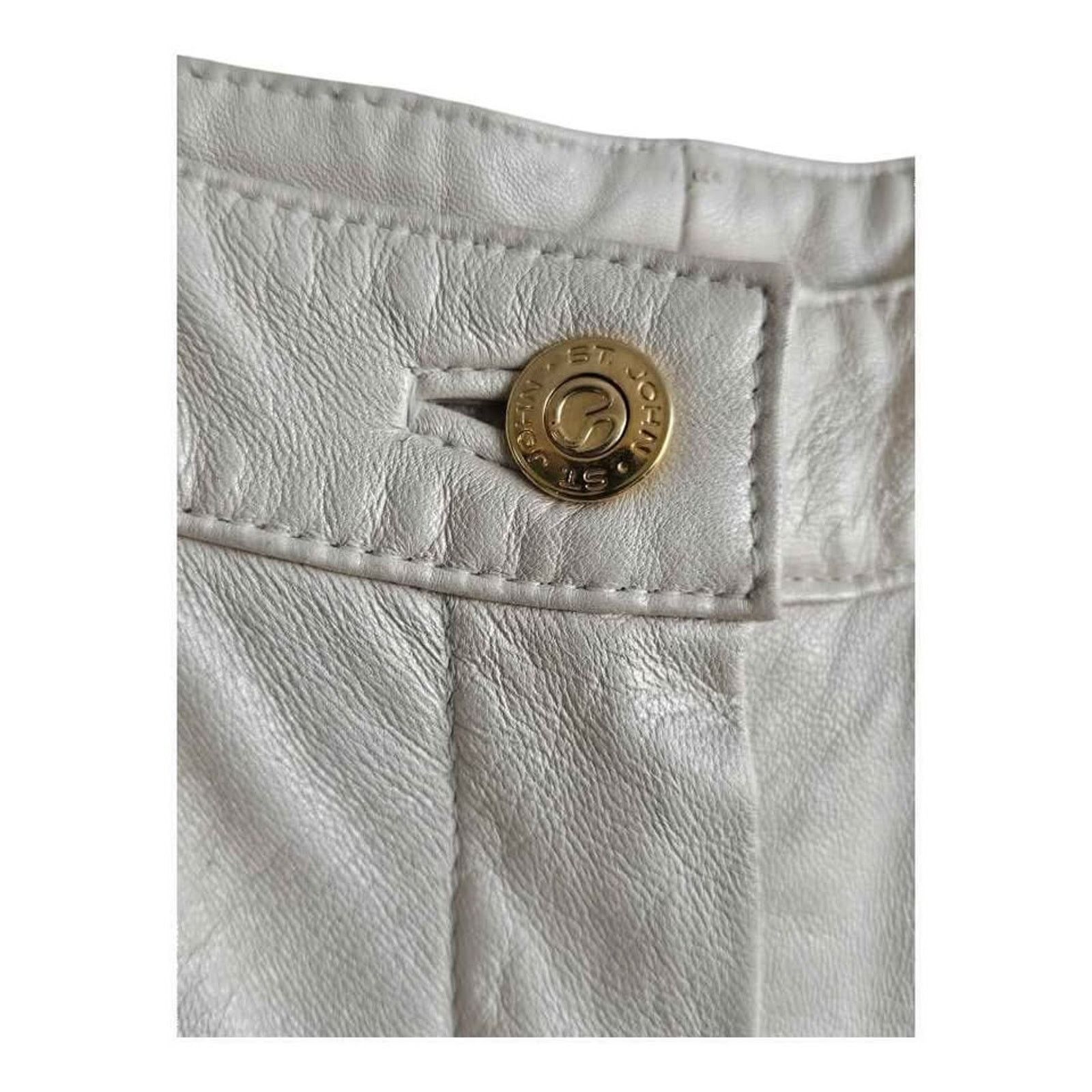 St. John St. John Sport Leather Pants 0 Size 25" / US 0 / IT 36 - 5 Thumbnail