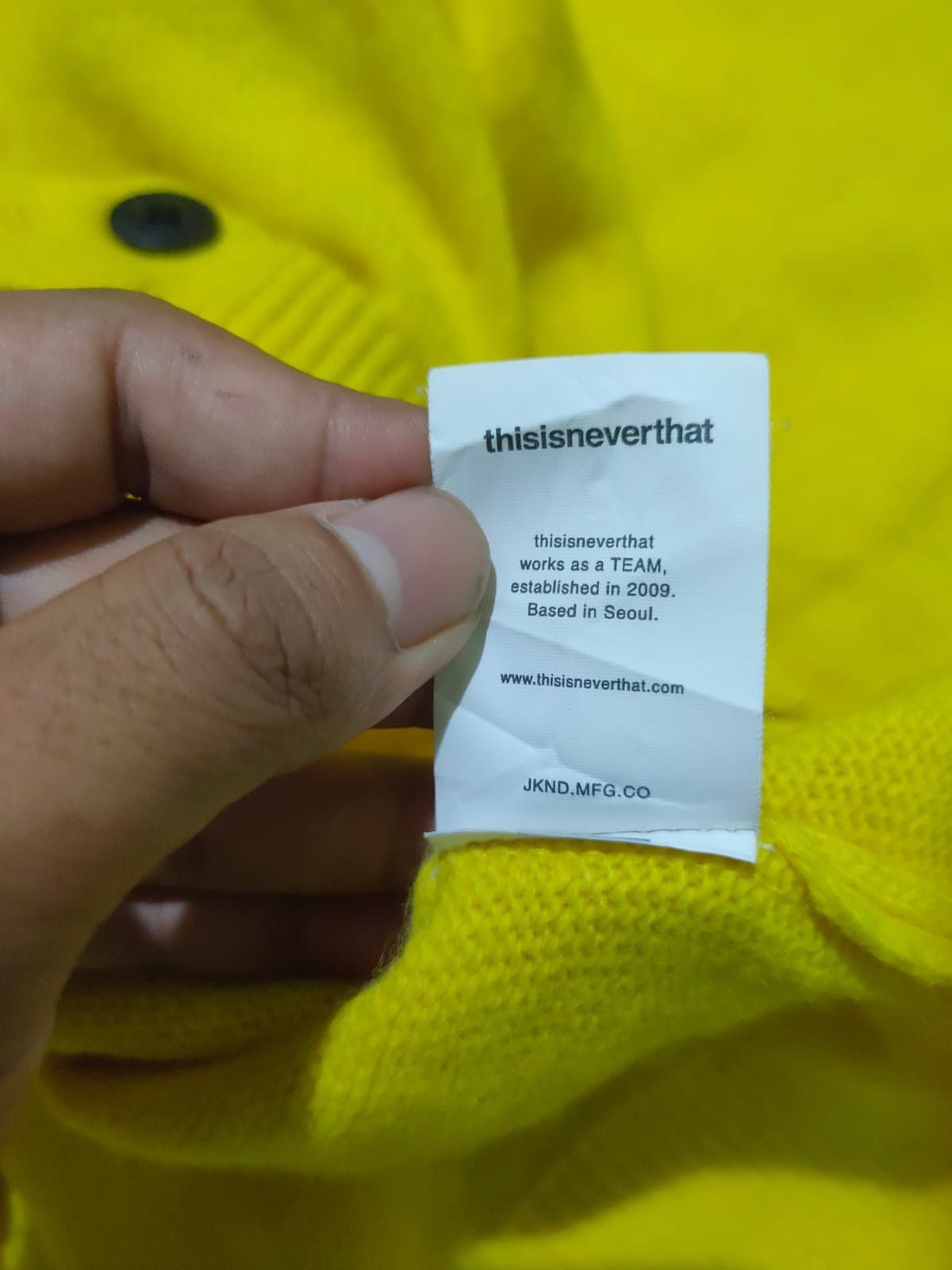 Have A Good Time HAGT X THISISNEVERTHAT KNITWEAR Size US XL / EU 56 / 4 - 5 Thumbnail