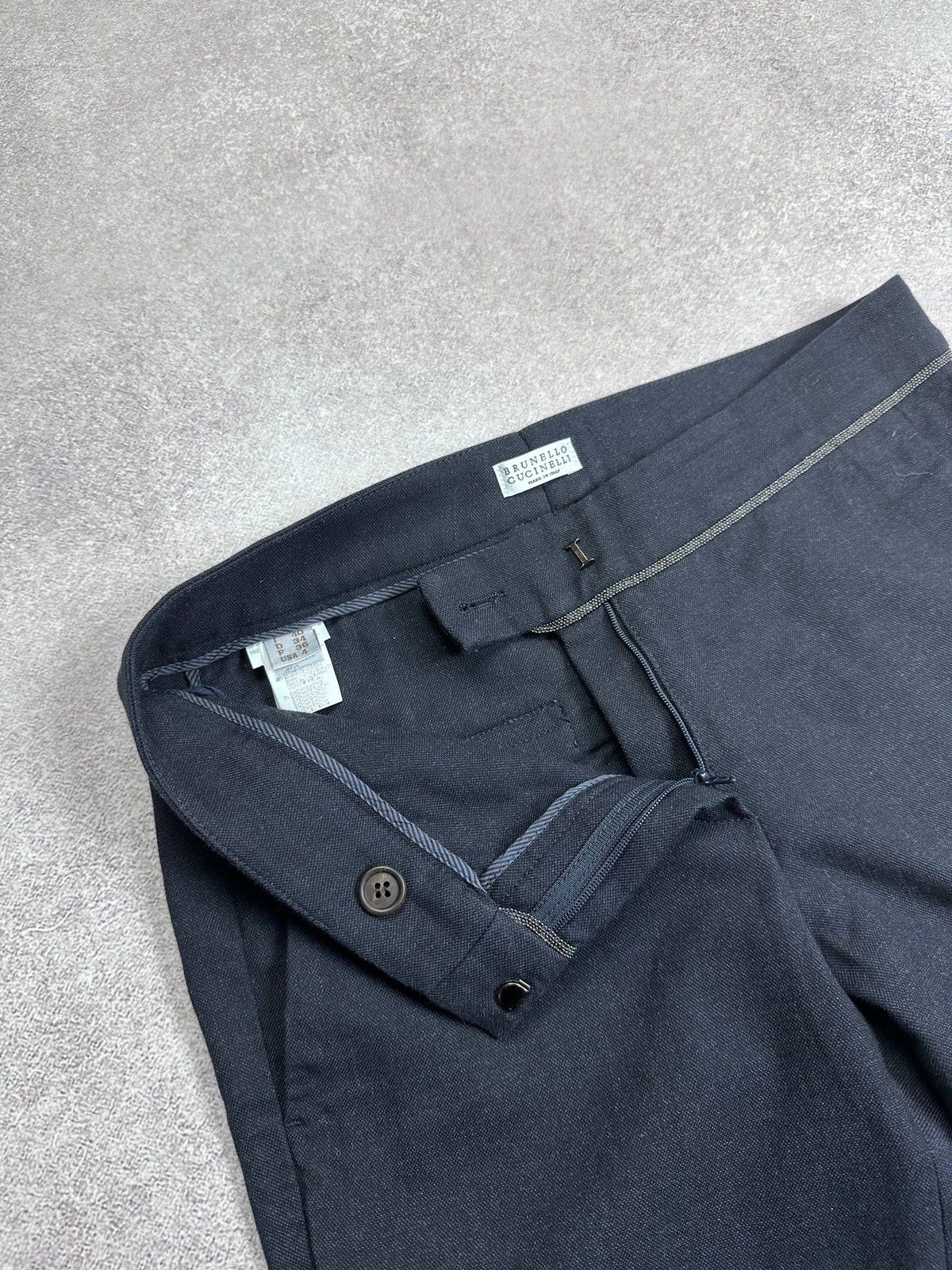 Brunello Cucinelli Brunello Cucinelli Suit Pants 34 Size US 34 / EU 50 - 5 Thumbnail