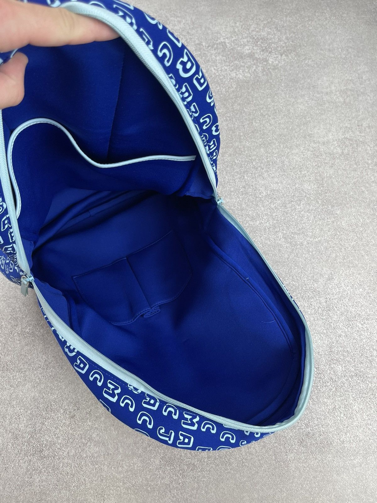 Marc Jacobs Marc Jacobs Backpack Monogram Blue Size ONE SIZE - 14 Thumbnail