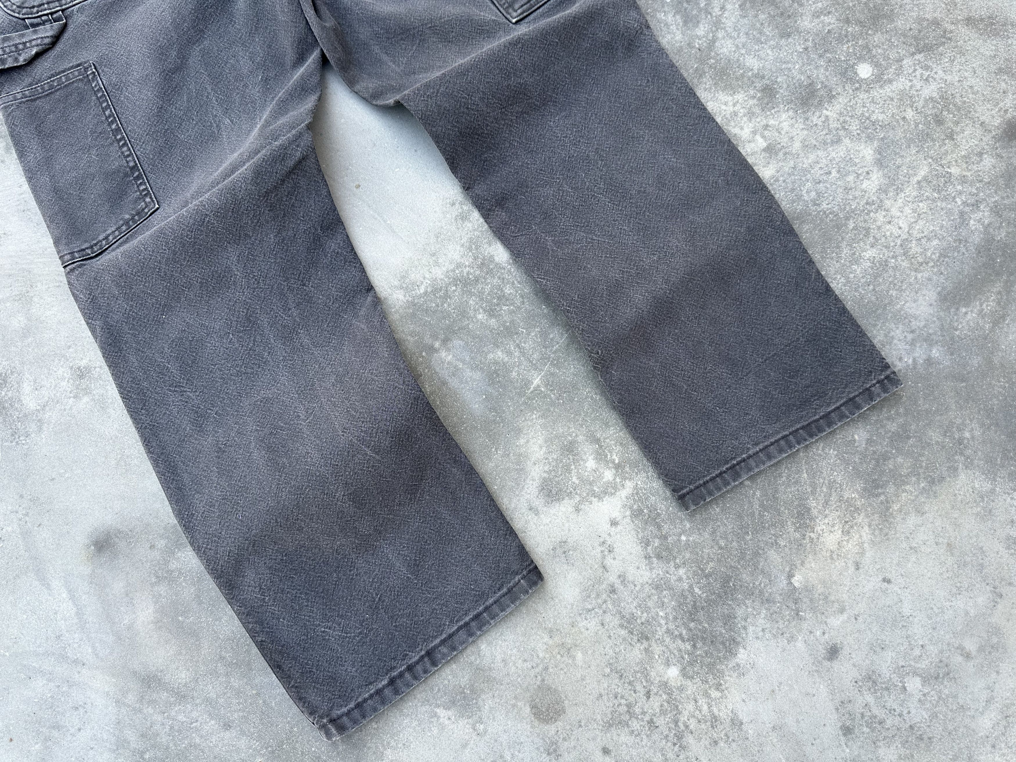 Carhartt Vintage faded black Carhart double knee Size US 33 - 4 Thumbnail
