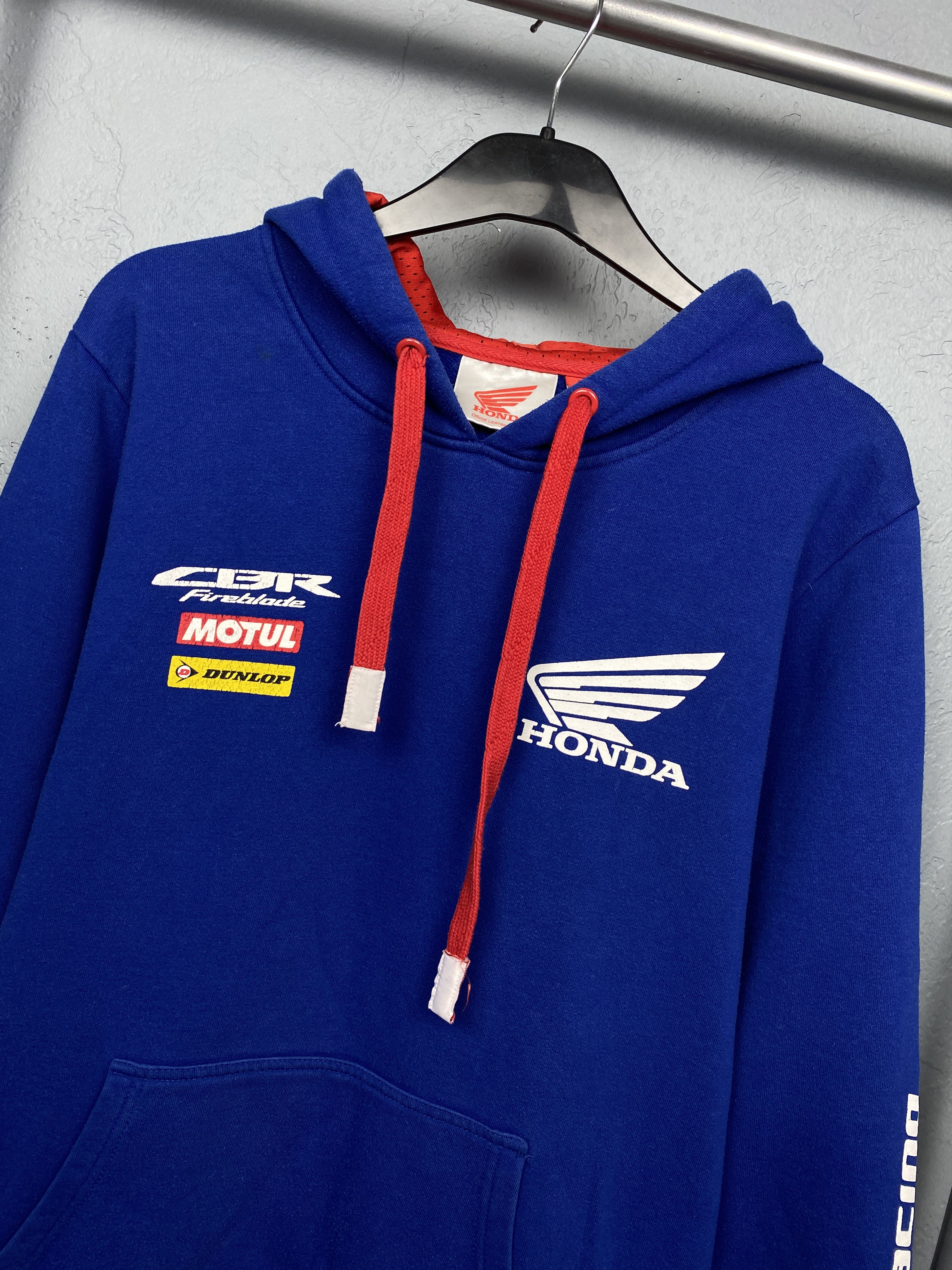 Honda × Vintage Honda Racing Team Vintage Mens Hoodie Size US L / EU 52-54 / 3 - 2 Thumbnail
