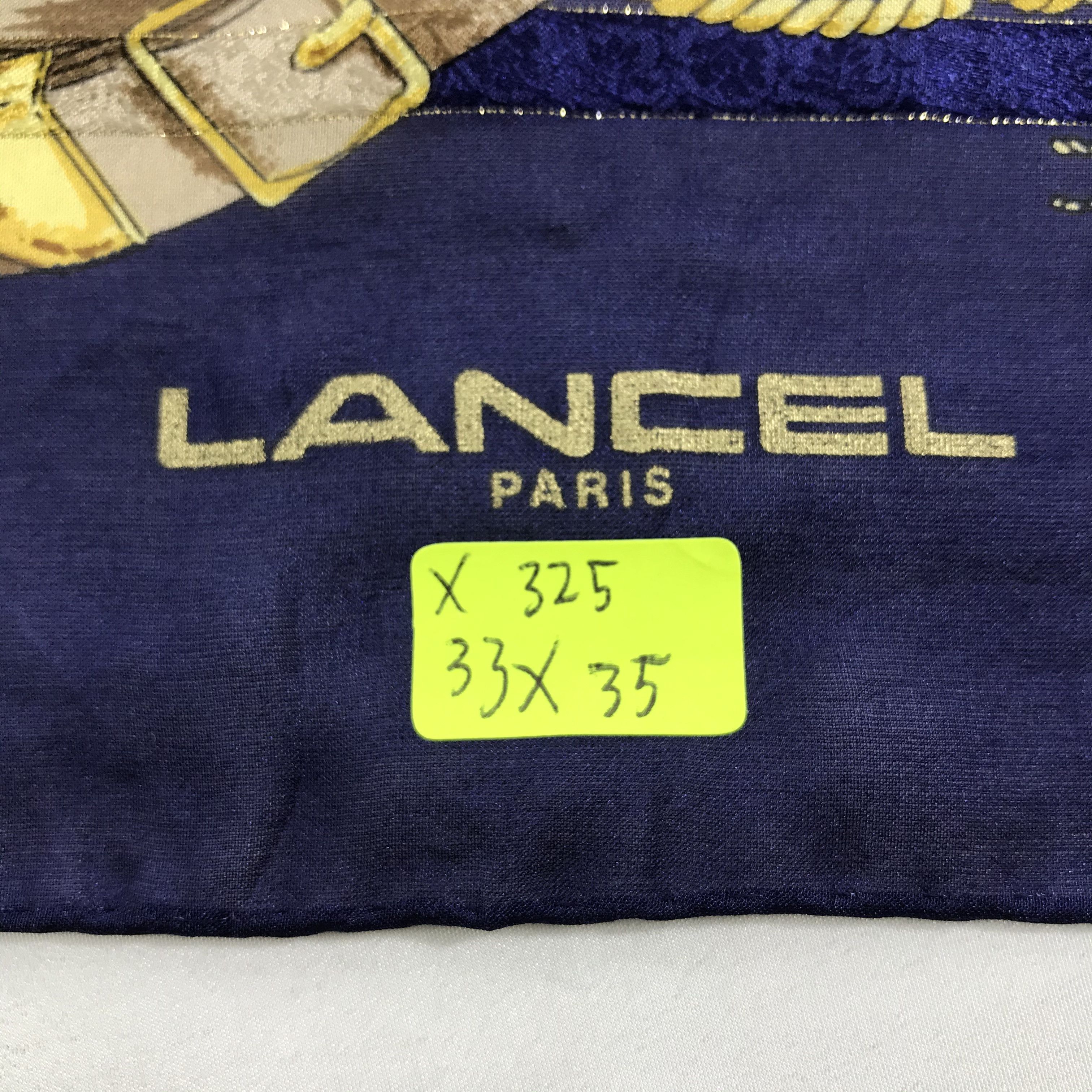Lancel Vintage Lancel Silk Scarf Size ONE SIZE - 6 Thumbnail