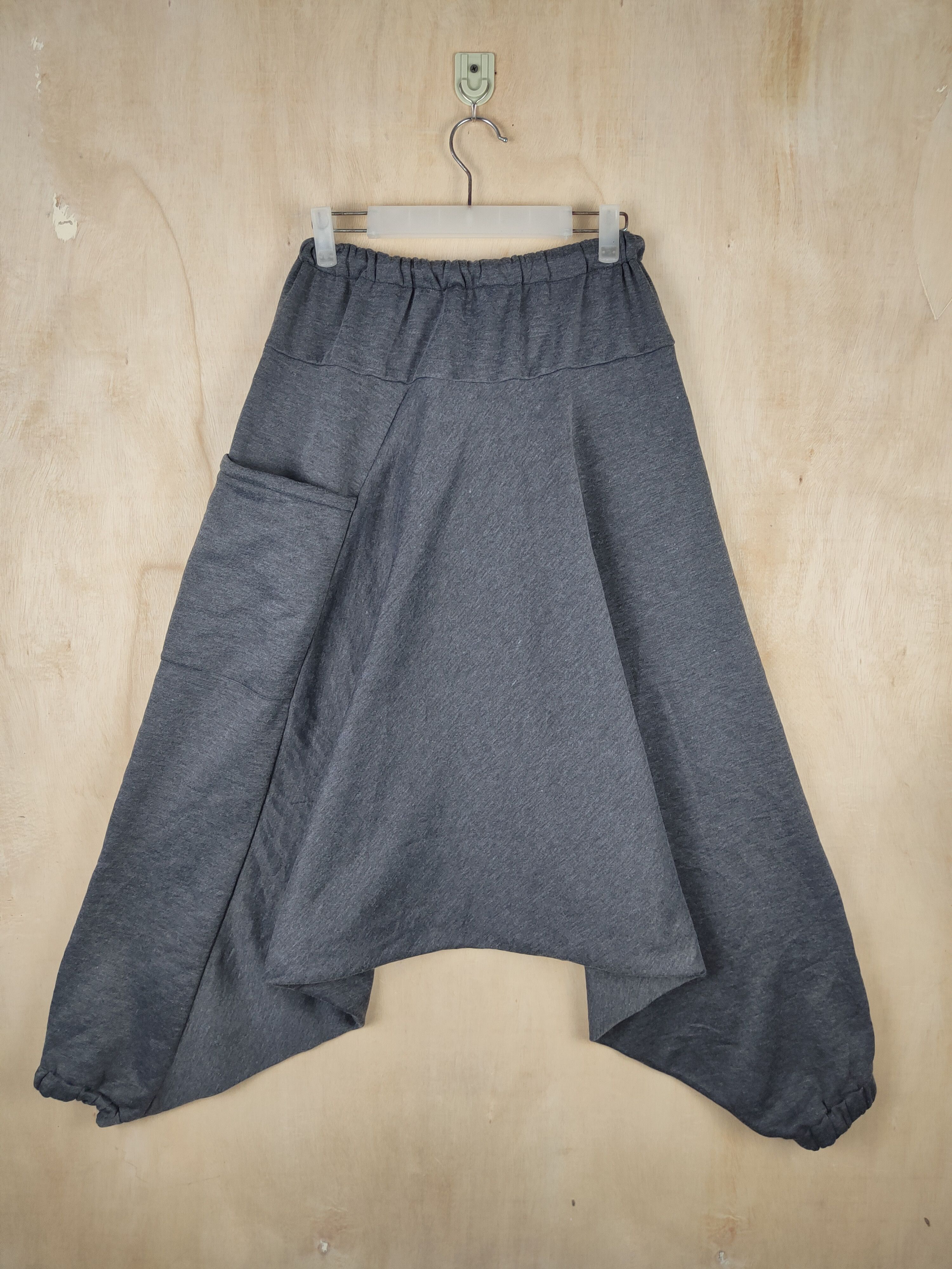 Japanese Brand Spot Dark Gray Multipocket Sweatpants #S2447 Size US 28 / EU 44 - 1 Thumbnail