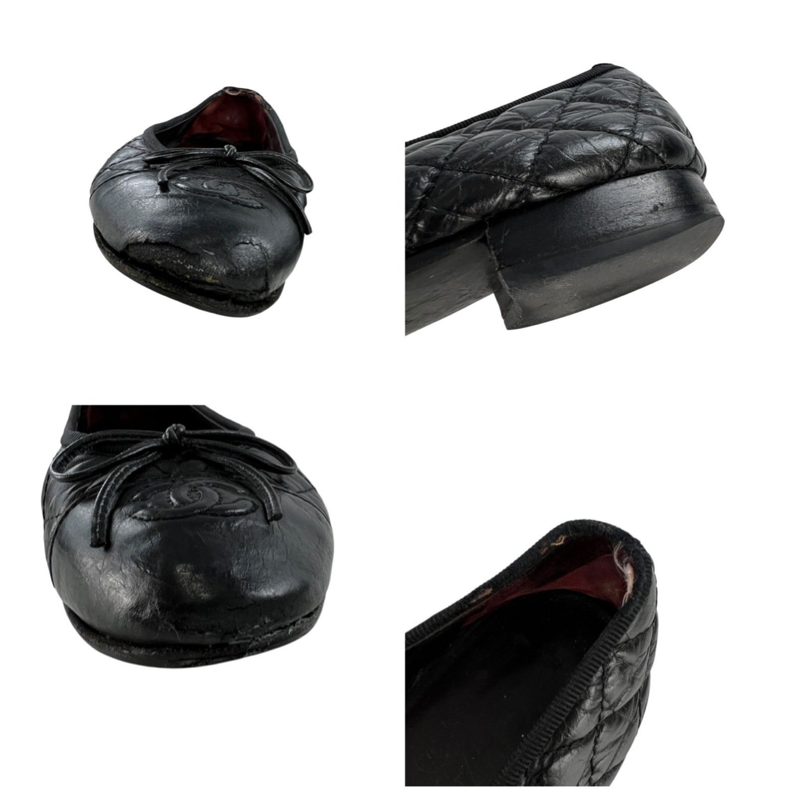 Chanel Chanel Matelassé Ballet Flats Size US 7.5 / IT 37.5 - 7 Thumbnail