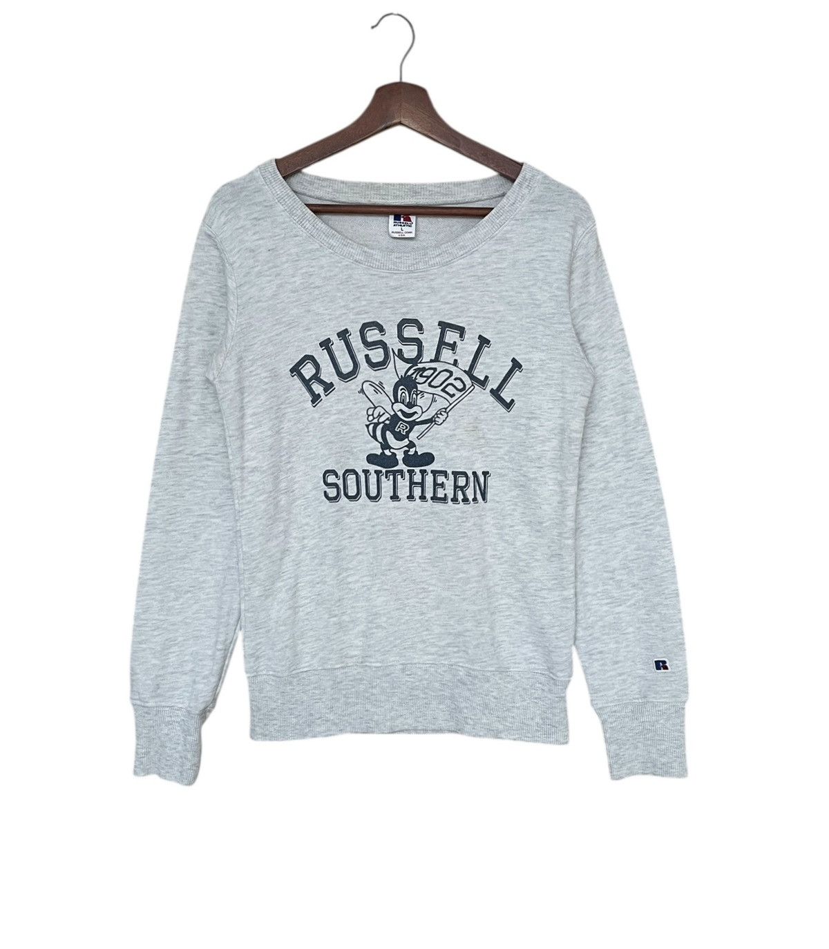 Russell Athletic × Vintage Vintage Brand Russell Made in Usa Sweatshirt 1990s Size US L / EU 52-54 / 3 - 1 Thumbnail
