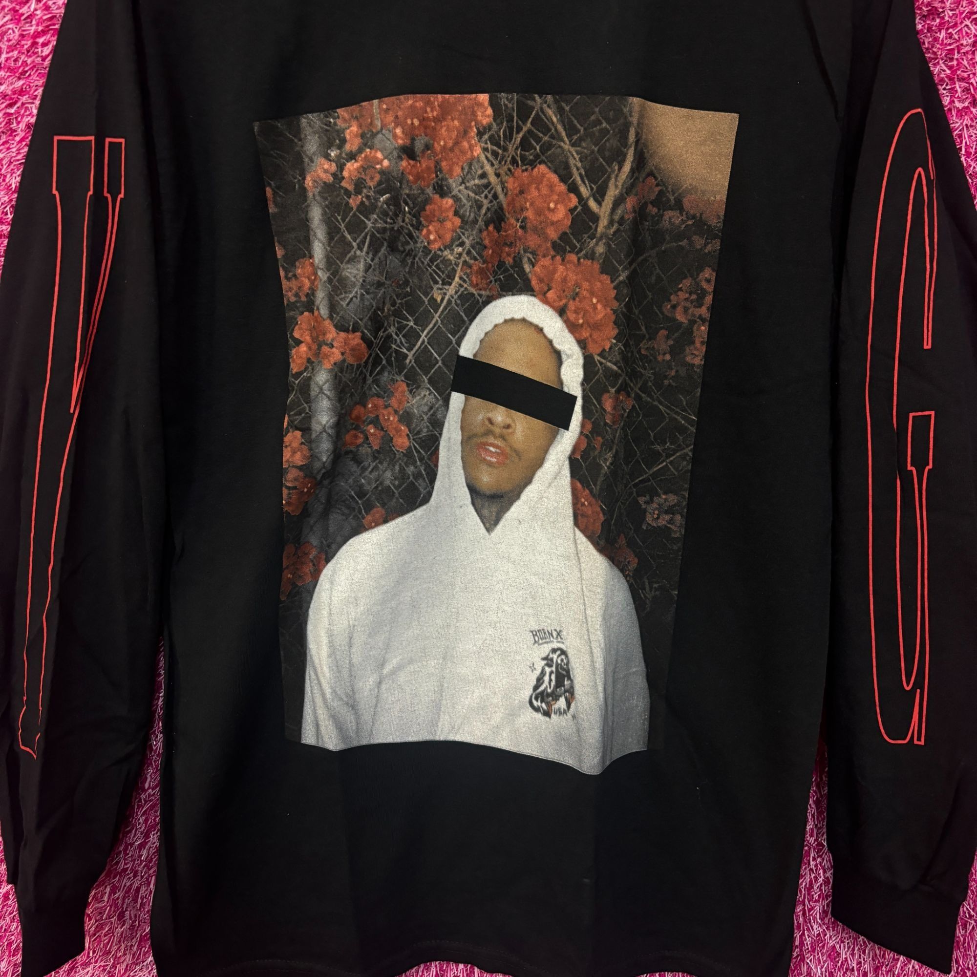 4HUNNID YG West Coast Rap Tshirt Long Sleeve Tshirt size Small Size US S / EU 44-46 / 1 - 2 Thumbnail