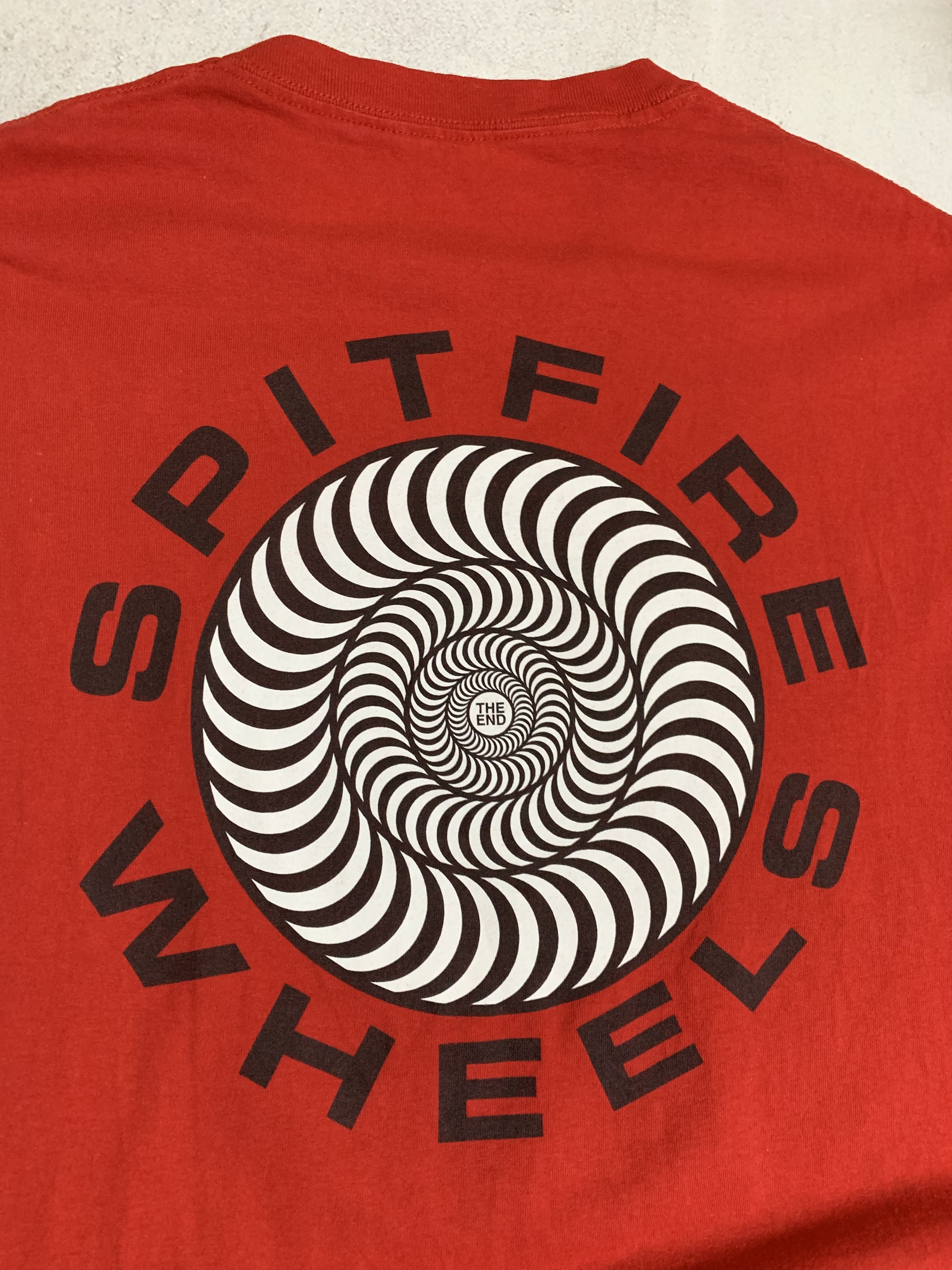 Spitfire × Vintage Vintage Spitfire T Shirt Tee Baggy Big Logo Skate 90s Size US XL / EU 56 / 4 - 3 Thumbnail