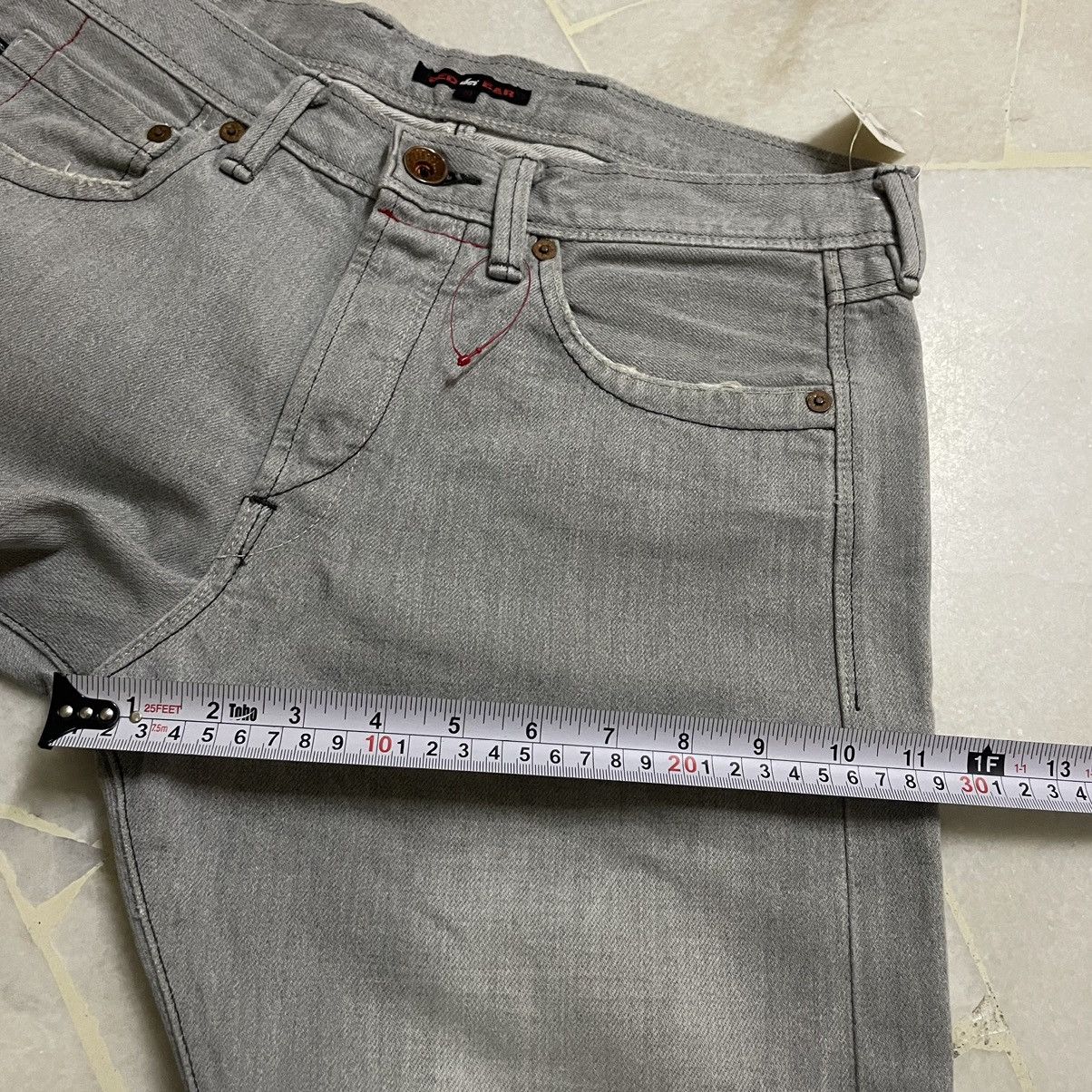 Vintage ORIGINAL MADE IN JAPAN SELVEDGE RED EAR PAULS SMITH DENIM Size US 32 / EU 48 - 12 Thumbnail