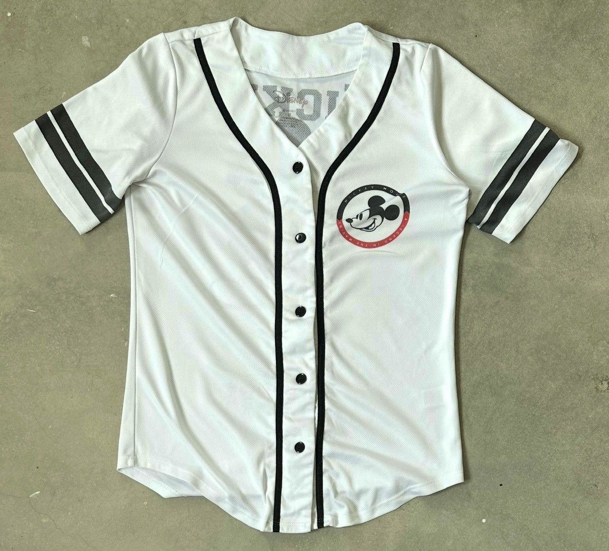 Disney VINTAGE MICKEY MOUSE BASEBALL JERSEY Size US M / EU 48-50 / 2 - 1 Thumbnail