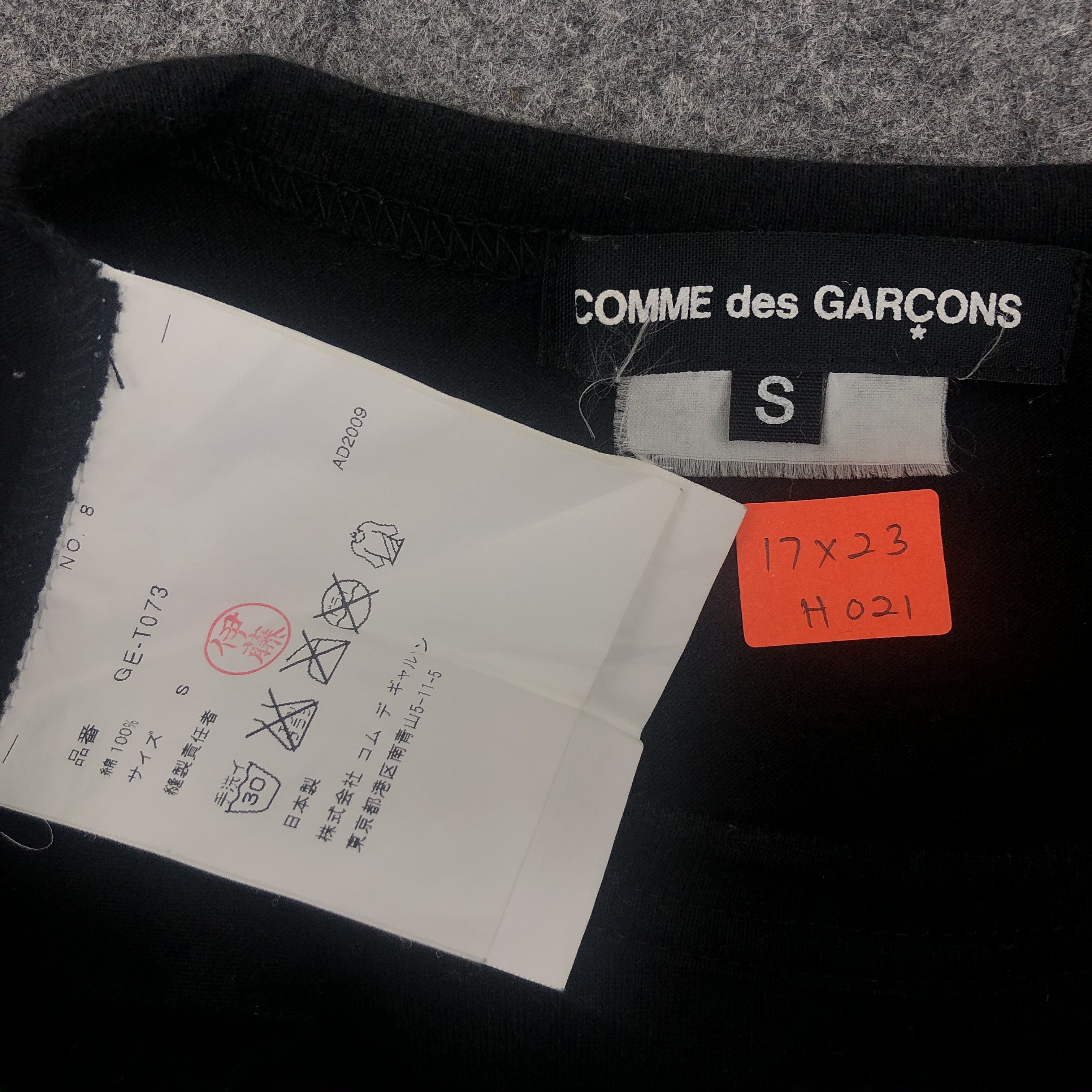 Comme des Garcons Vintage Comme Des Garcons Tshirt - H021 Size S / US 4 / IT 40 - 4 Thumbnail