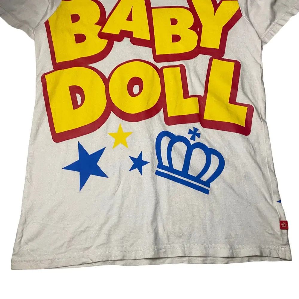 Japanese Brand 2000's Baby Doll Crown Star Raglan Size US S / EU 44-46 / 1 - 4 Thumbnail