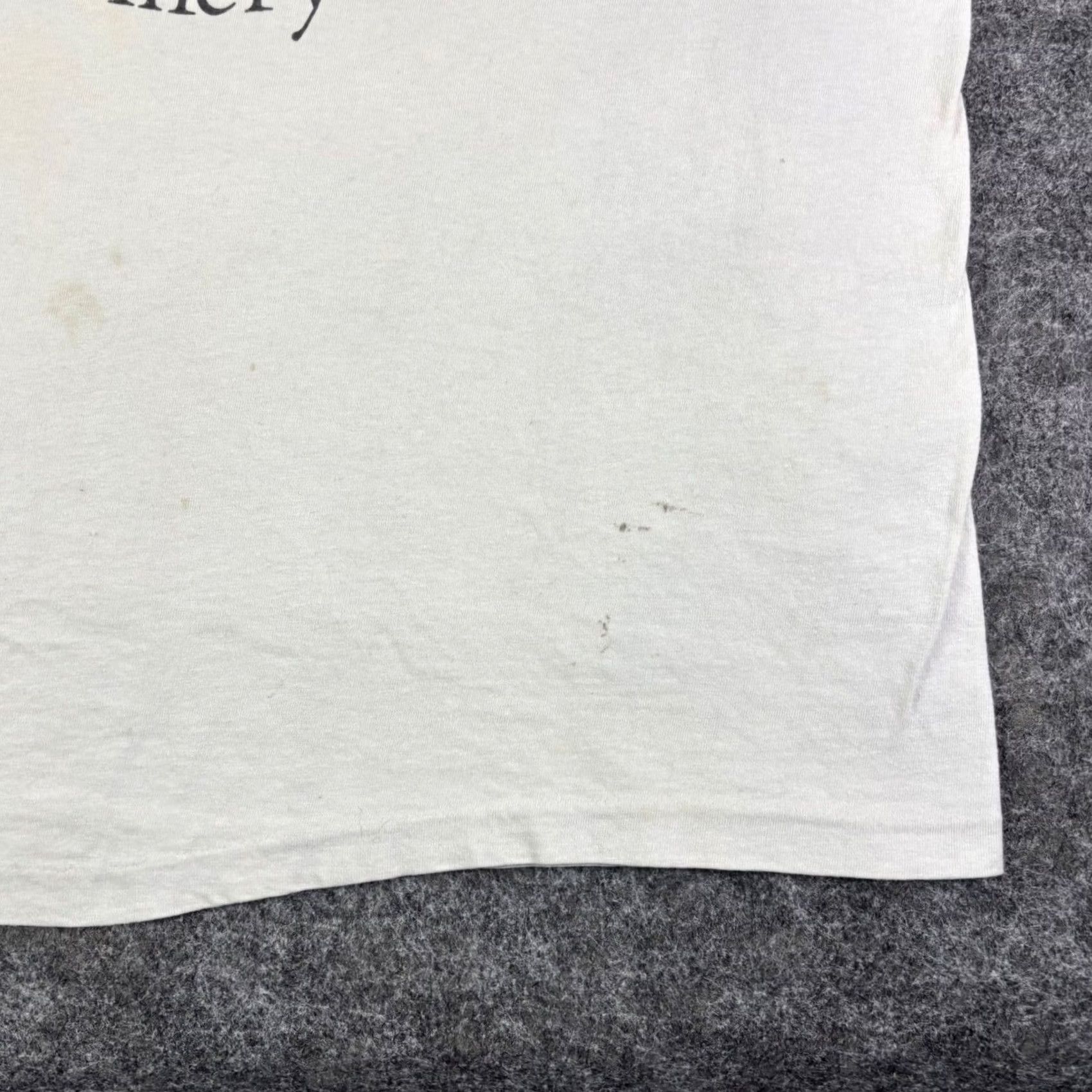 Hanes Vintage Folie a Deux Winery Shirt XL Hanes Beefy-T Single Stitch White 90s Size US XL / EU 56 / 4 - 6 Thumbnail