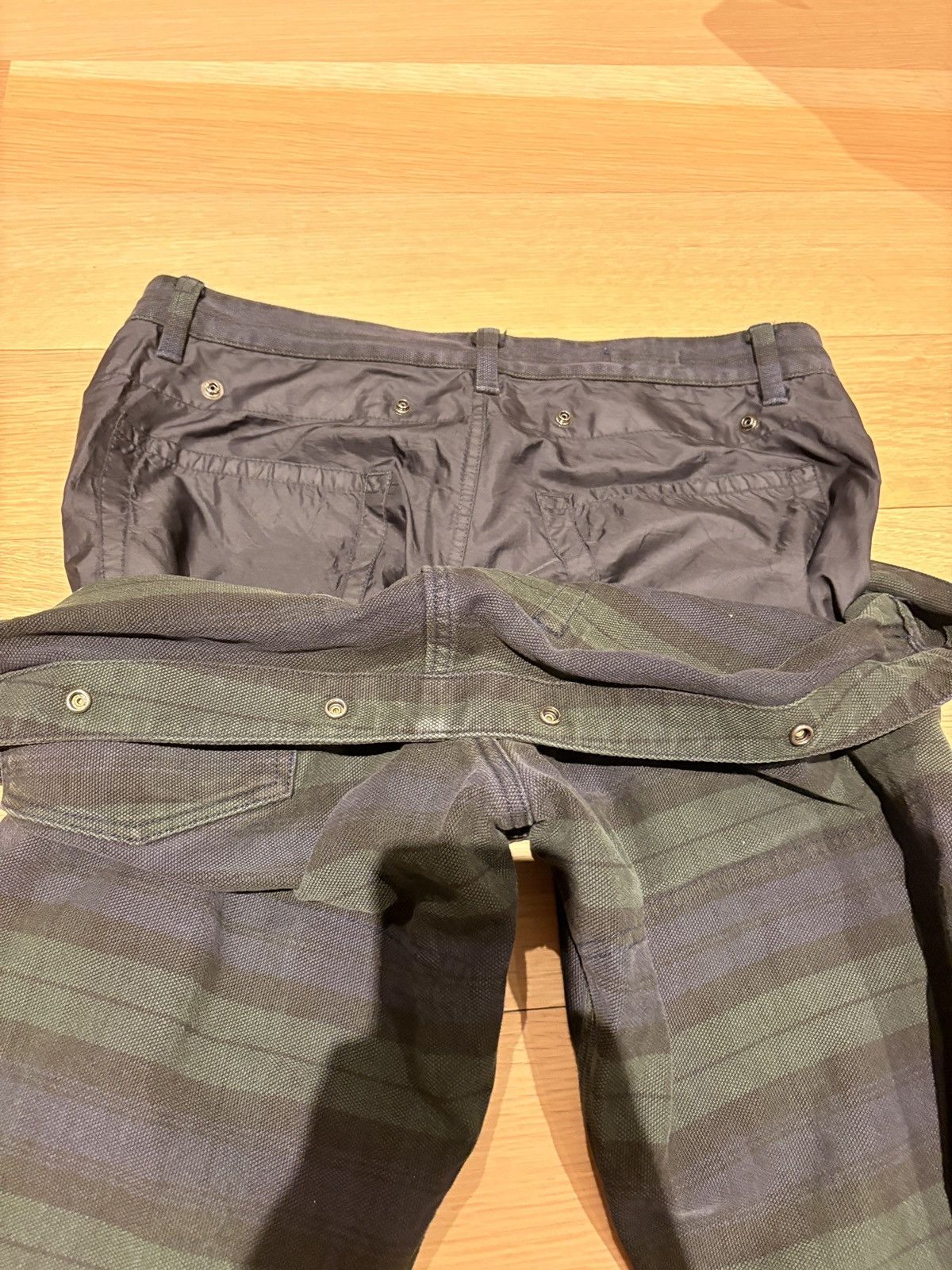 Final Home Final home striped double waisted pants Size US 32 / EU 48 - 7 Thumbnail