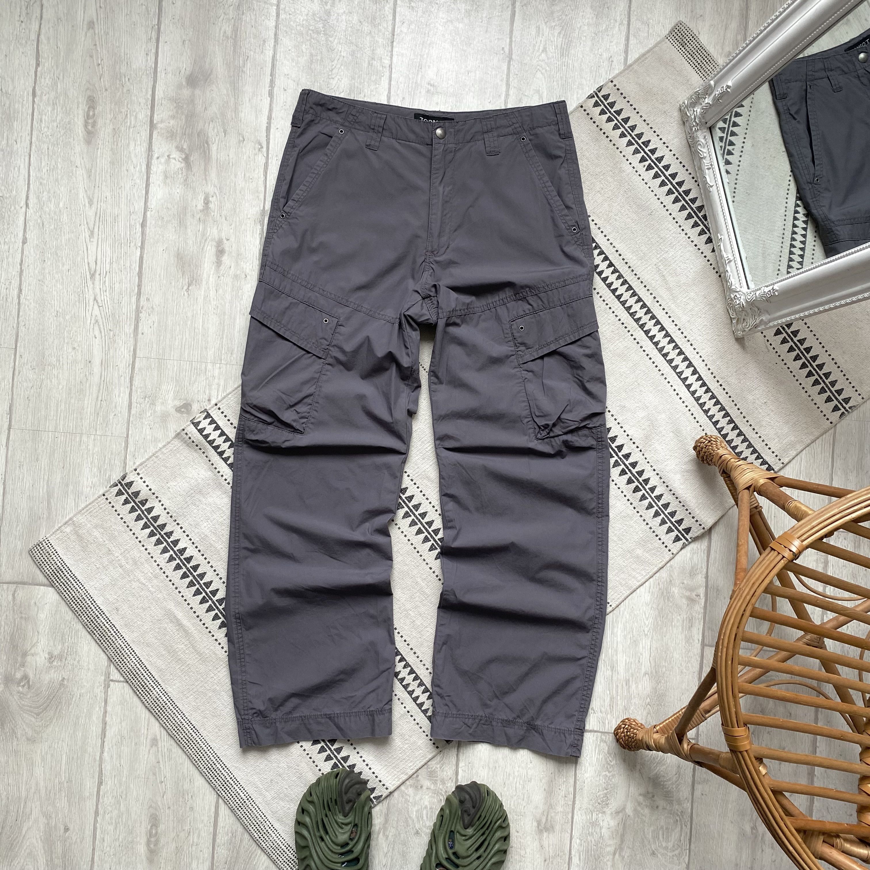 Japanese Brand Vintage Skater Cargo baggy pants Multipicket Topman Size US 34 / EU 50 - 1 Thumbnail
