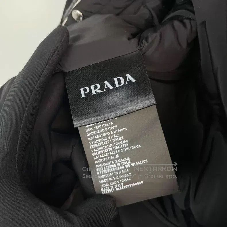 Prada Prada Black and gray down jacket Size XS / US 0-2 / IT 36-38 - 4 Thumbnail