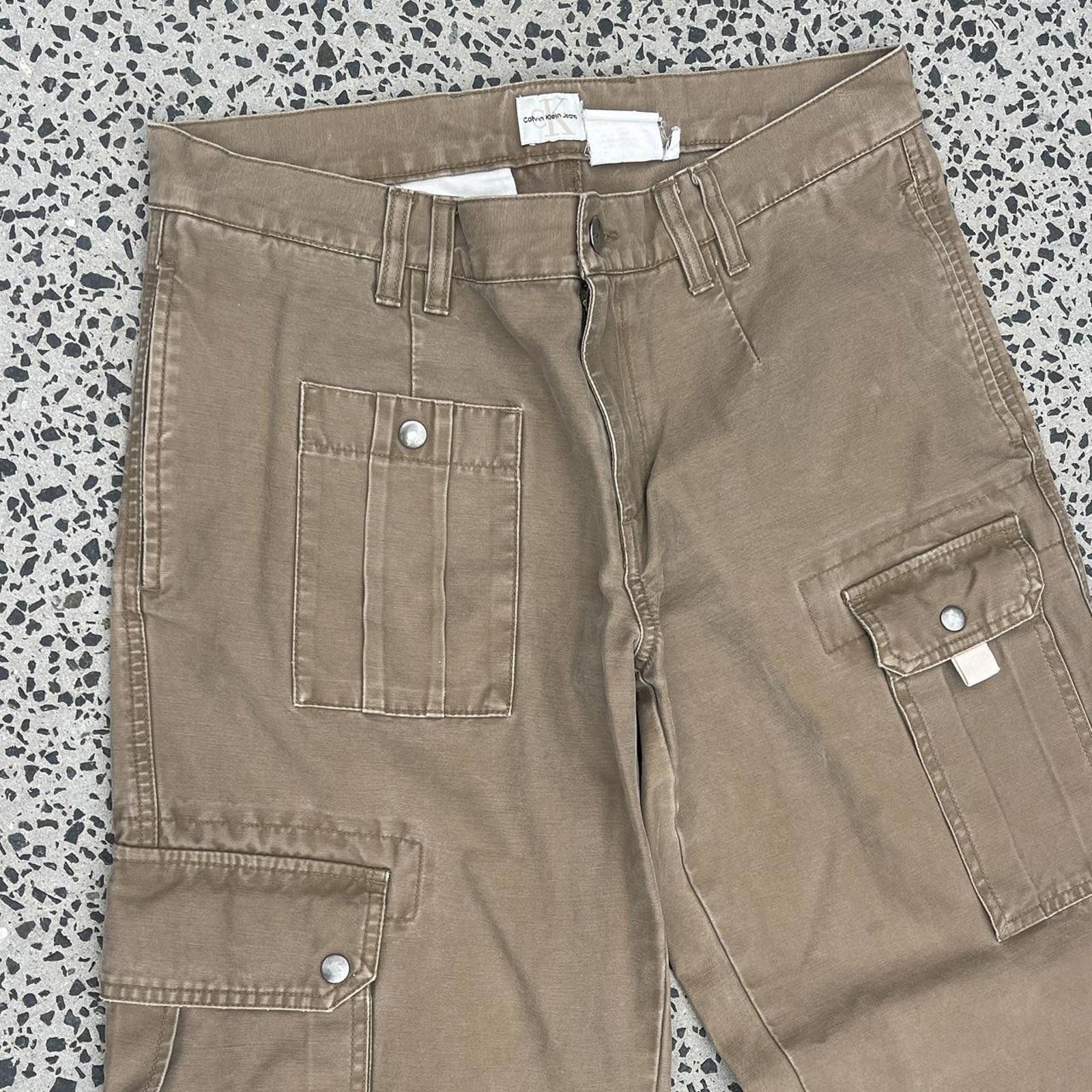 Calvin Klein Baggy Calvin Klein Cargo Pants 👖 Size US 32 / EU 48 - 2 Thumbnail