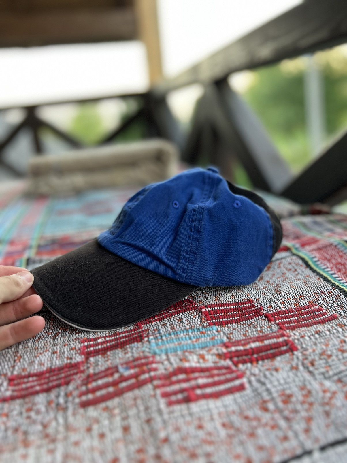 If Six Was Nine Vintage Blue Dad Cap 🌀 | Clean Everyday Essential Size ONE SIZE - 2 Thumbnail