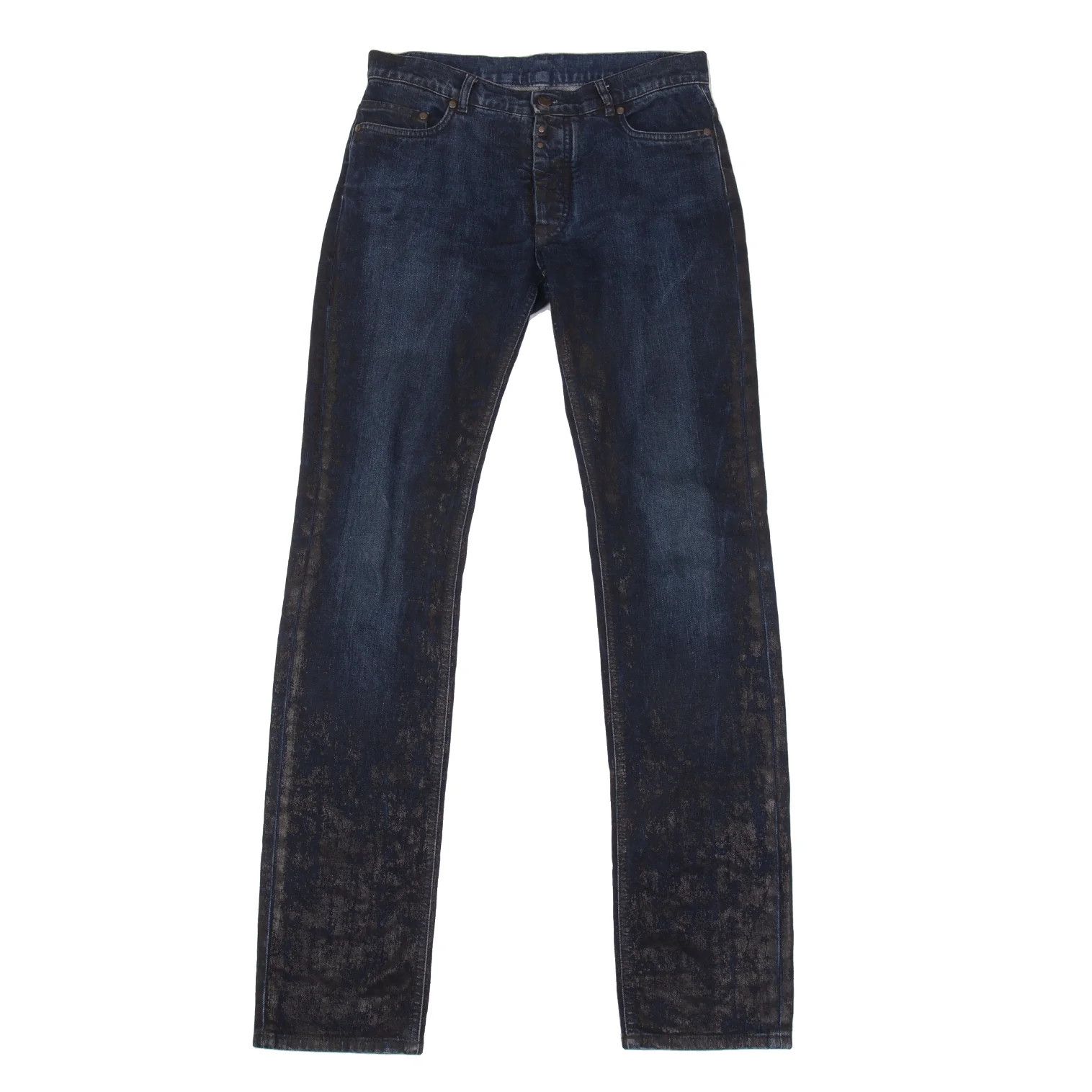 Maison Margiela Indigo Skinny Denim Pants Size 46 in Good Condition Size US 30 / EU 46 - 1 Thumbnail