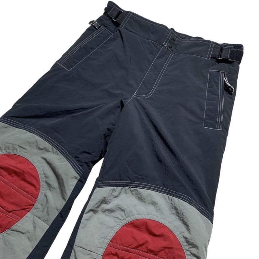 Japanese Brand VTG JAPANESE BRAND FLAG IN THE KNEE Y2K LGB GOA STYLE BAGGY Size US 38 / EU 54 - 3 Thumbnail