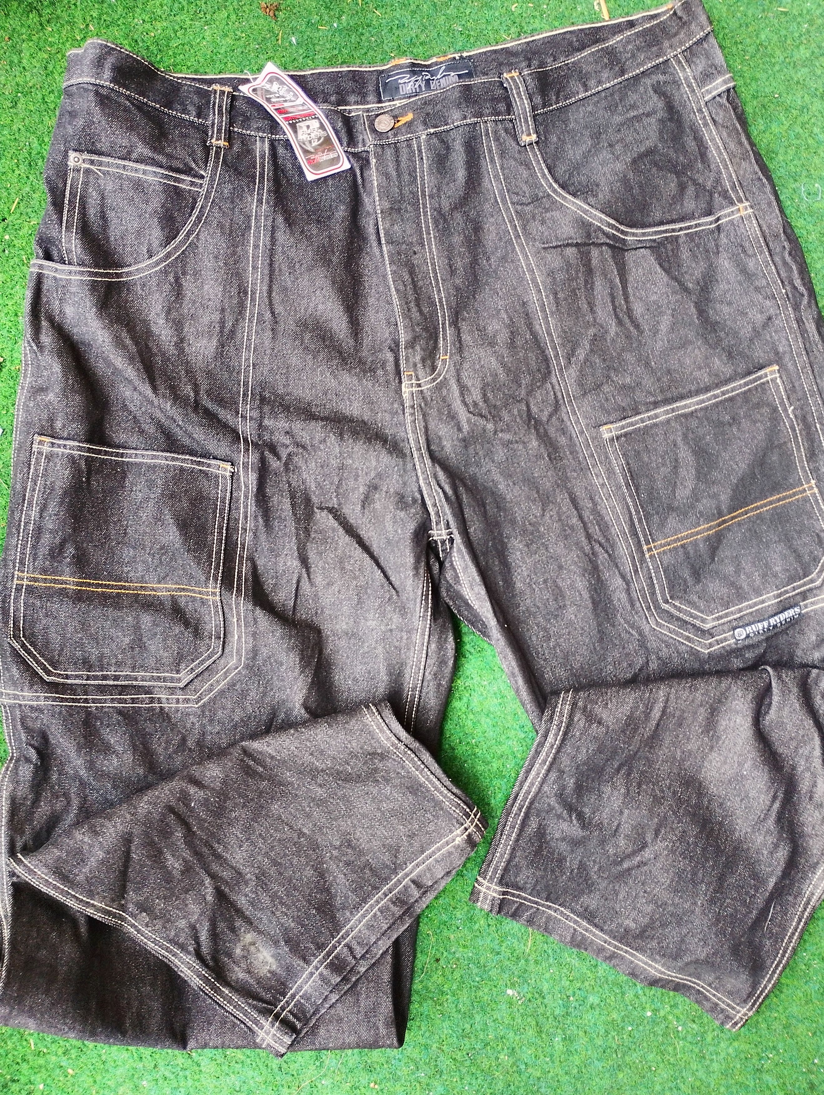 Ruff Ryders Ruff Ryders Durty Denim Collection Jeans Y2K Wide Baggy 42 Size US 42 / EU 58 - 4 Thumbnail