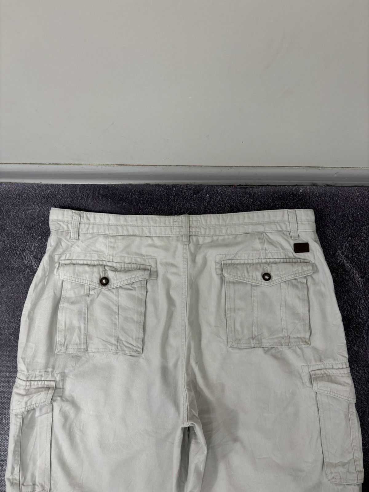 Izod Vintage IZOD 2000s Y2K Wide-Leg Hype Baggy Cargo Shorts Size US 38 / EU 54 - 15 Thumbnail