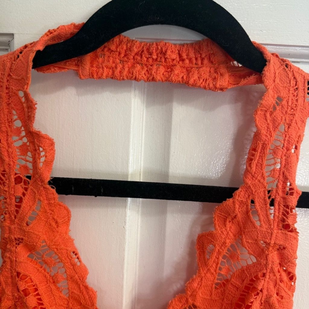 Free People Women's Free People Top S/P Orange Size S / US 4 / IT 40 - 8 Thumbnail