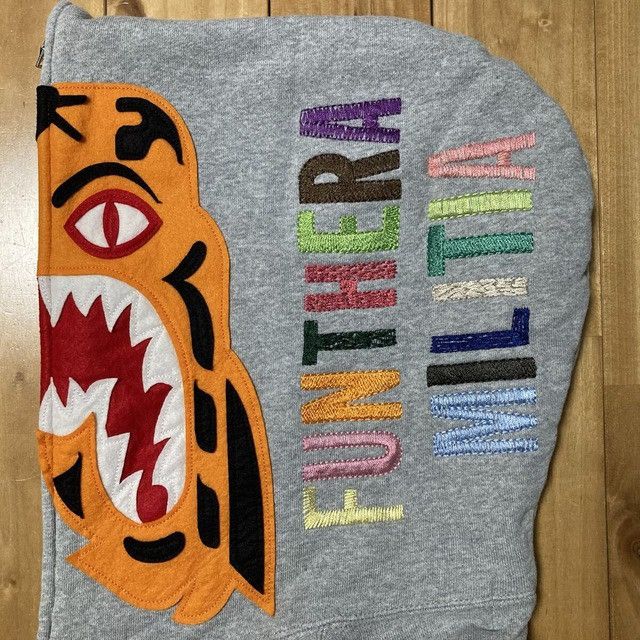 Bape BAPE Tiger Full Zip Hoodie a bathing ape NIGO Size US M / EU 48-50 / 2 - 4 Thumbnail