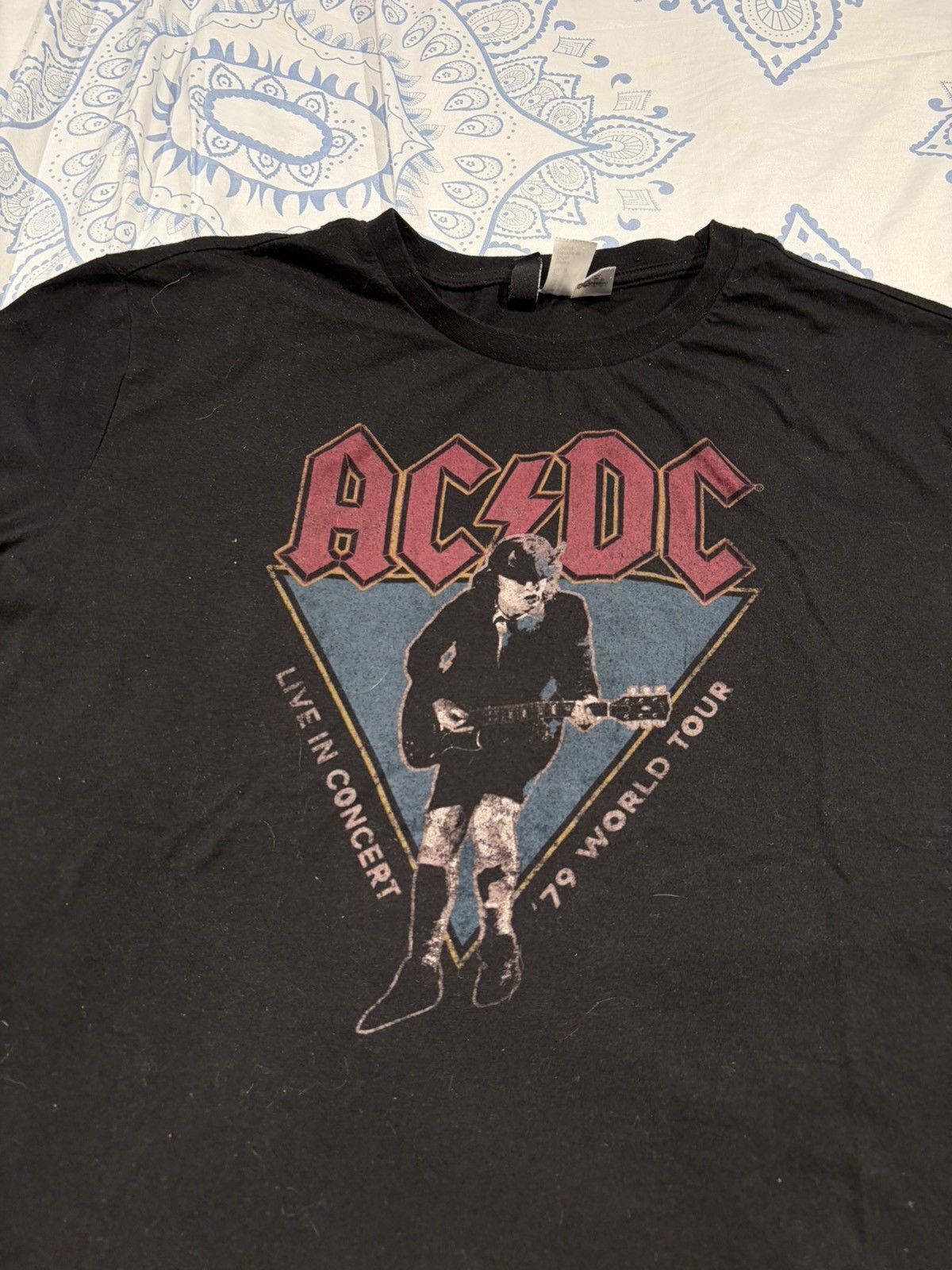 Vintage AC/DC Shirt Medium Size US M / EU 48-50 / 2 - 2 Thumbnail