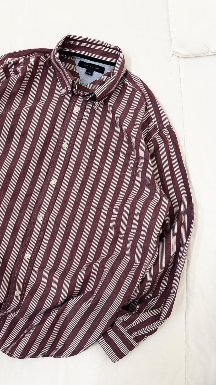 Tommy Hilfiger Tommy Hilfiger Oxford Stripes Size US M / EU 48-50 / 2 - 2 Thumbnail