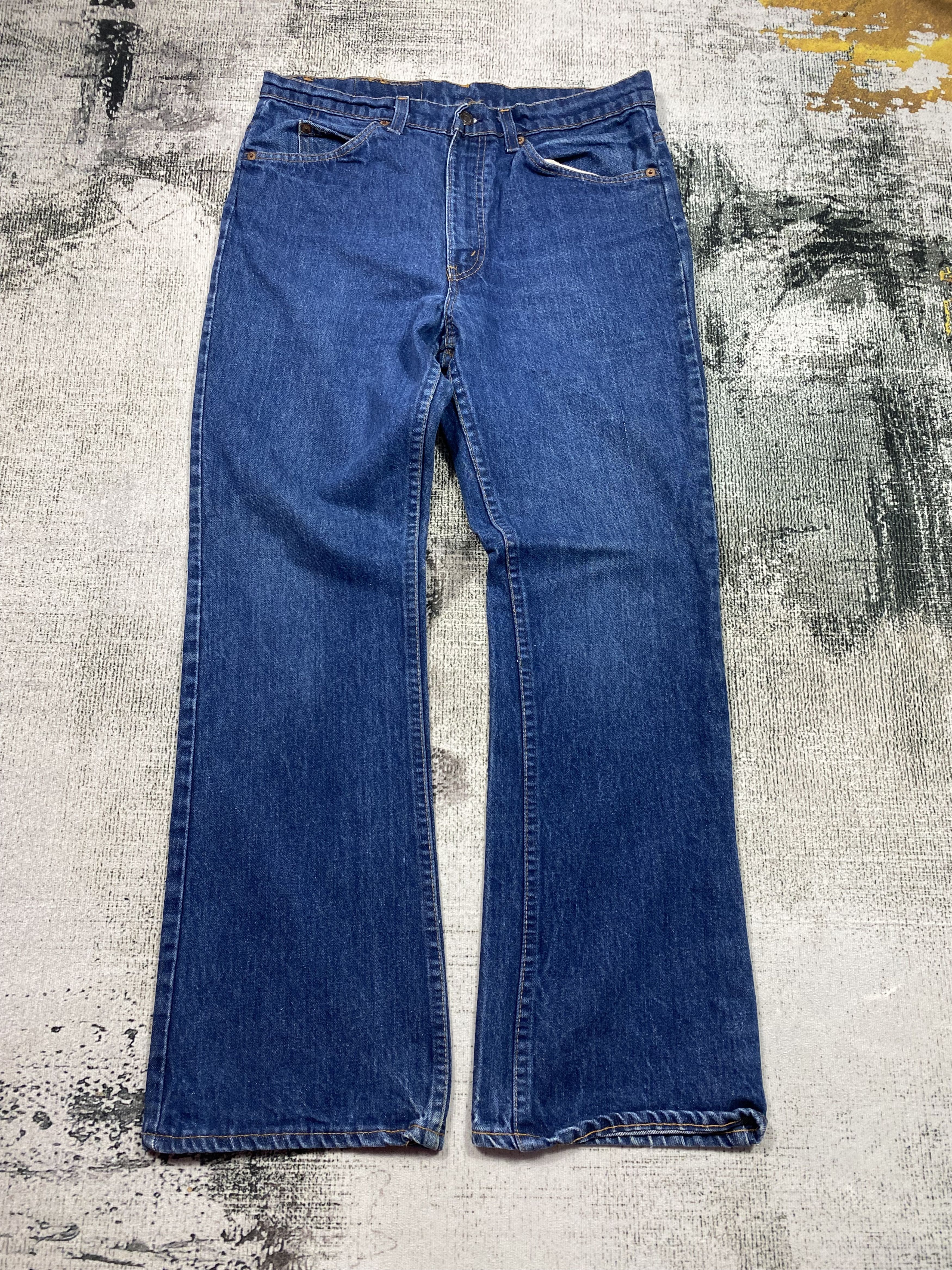 Levi's Vintage Clothing SICKS💥 517 Jeans Bootcut USA Orange Tab Vintage 80s Size US 32 / EU 48 - 2 Thumbnail
