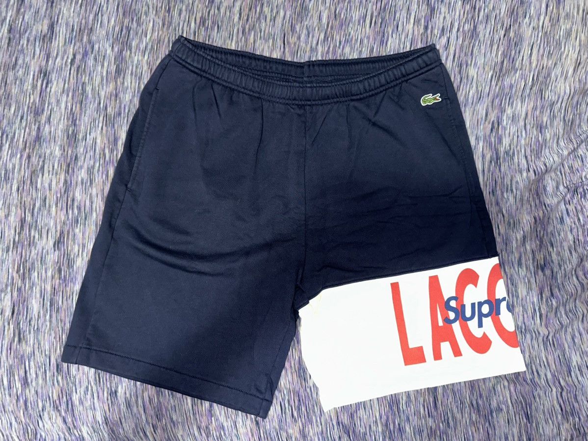 Lacoste × Supreme Supreme Lacoste Logo Panel Sweatshort Size US 32 / EU 48 - 7 Thumbnail