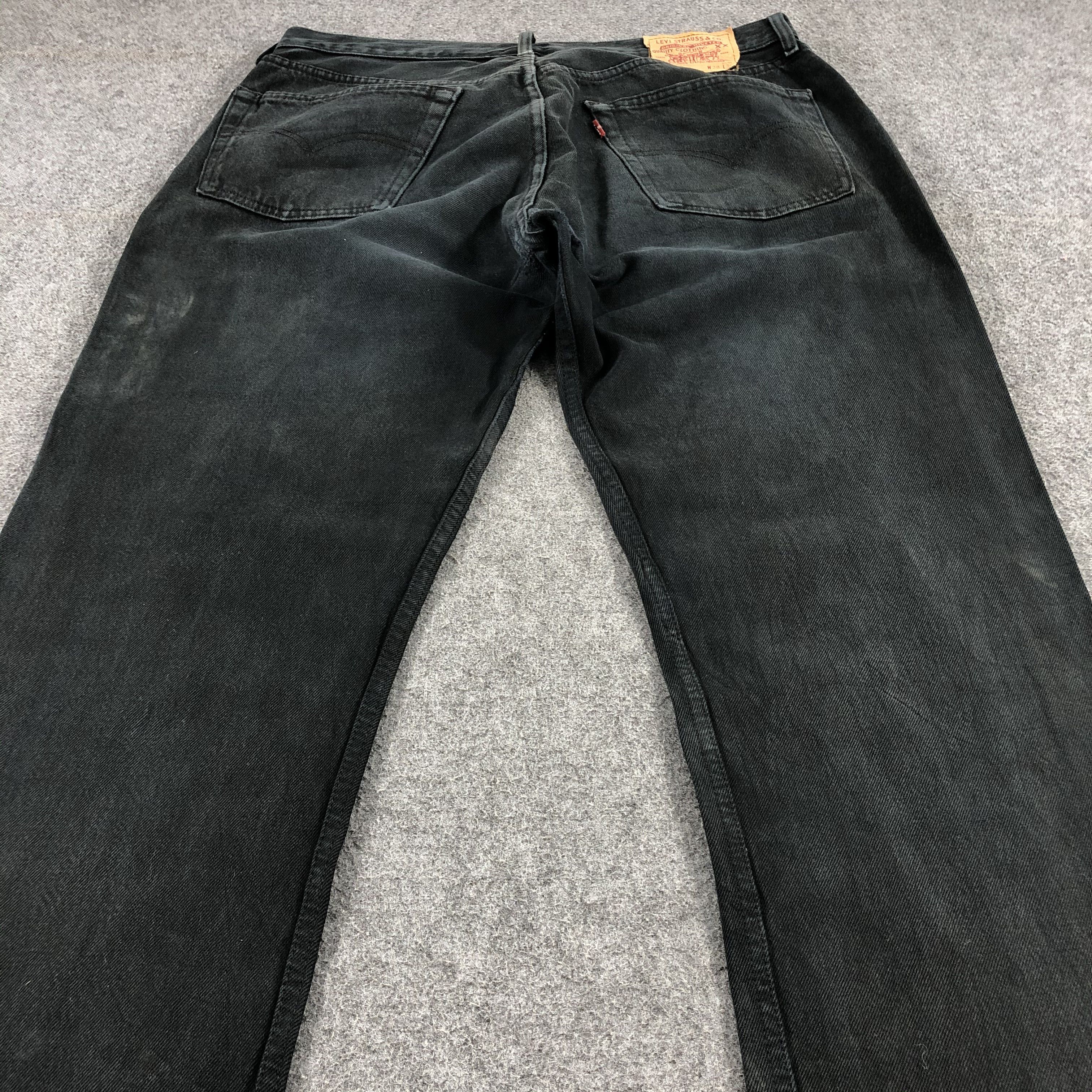 Levi's Vintage 90s Levis 501 Earth Tone Jeans-JM1655 Size US 37 - 4 Thumbnail