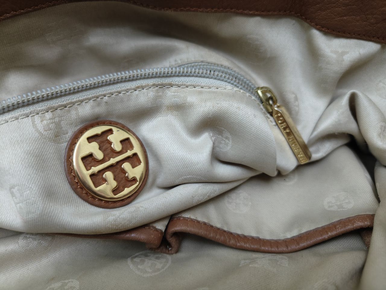 Leather × Tory Burch Tory Burch Leather Tote Bag Size ONE SIZE - 3 Thumbnail
