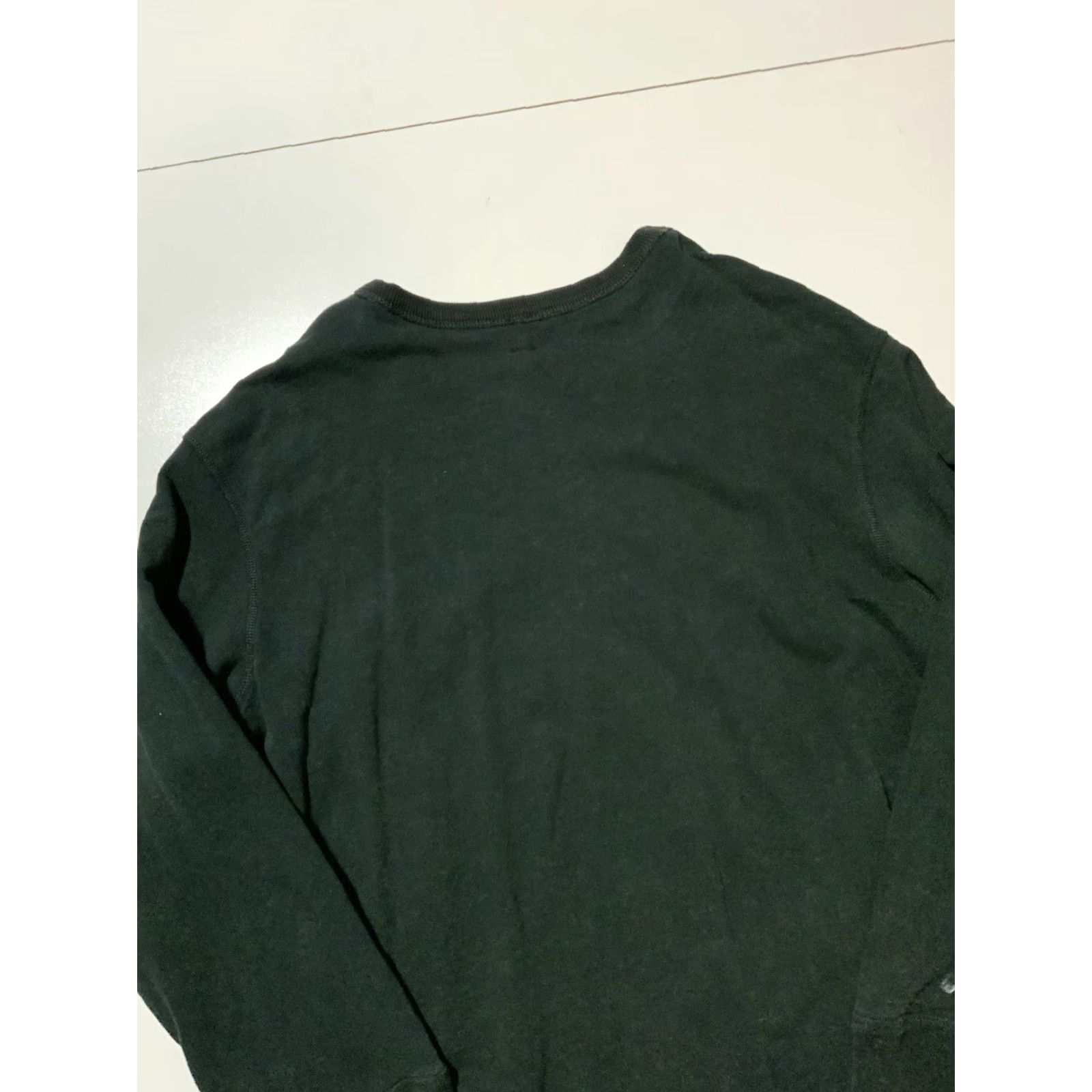 Polo Ralph Lauren Polo Ralph Lauren Reversible Waffle-Knit Thermal Pony Crewneck Sweatshirt Sz.XXL Mens Black Pullover Night Black/White Pony Logo, 2XL Size US XXL / EU 58 / 5 - 6 Thumbnail