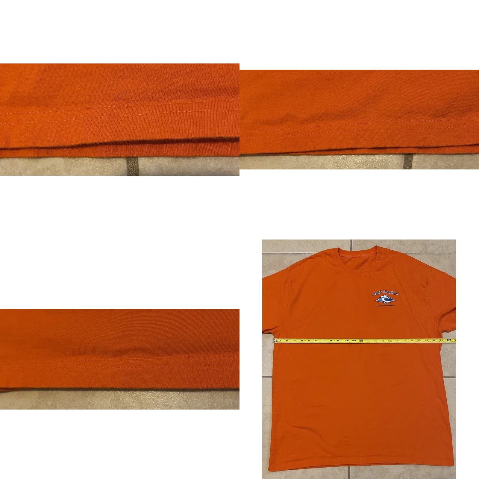 Quiksilver VINTAGE Rip Curl Australia Faded Shirt XL Surf Skate Grunge Billabong OP TC 90s Y2K Shirt Men XL Orange Graphic Tee Beach Ocean 90s Grunge Rock USA Size US XL / EU 56 / 4 - 8 Thumbnail
