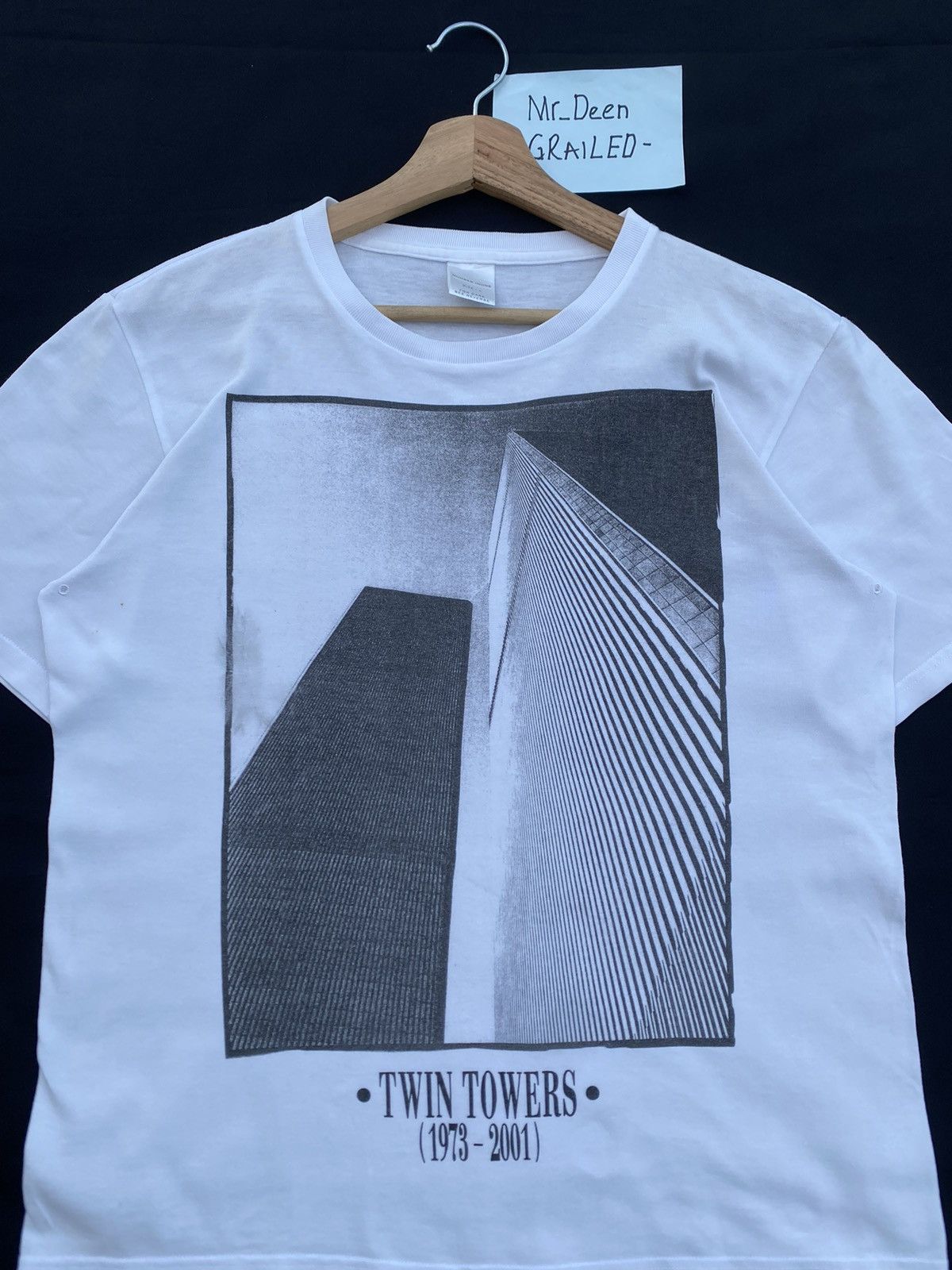 Number N ine Takahiromiyashita The Soloist. Number Nine Takahiromiyashita 2002 Twin Towers Photo Tee Grailed