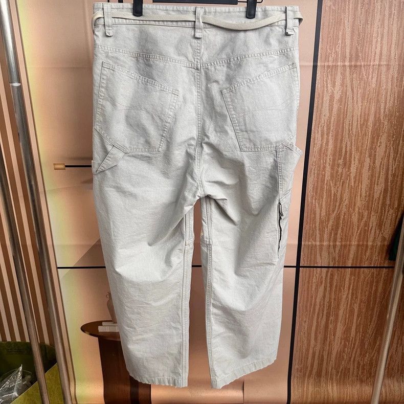 Balenciaga Balenciaga Beige Drawstring Cargo Pants Size M Size US 32 / EU 48 - 2 Thumbnail