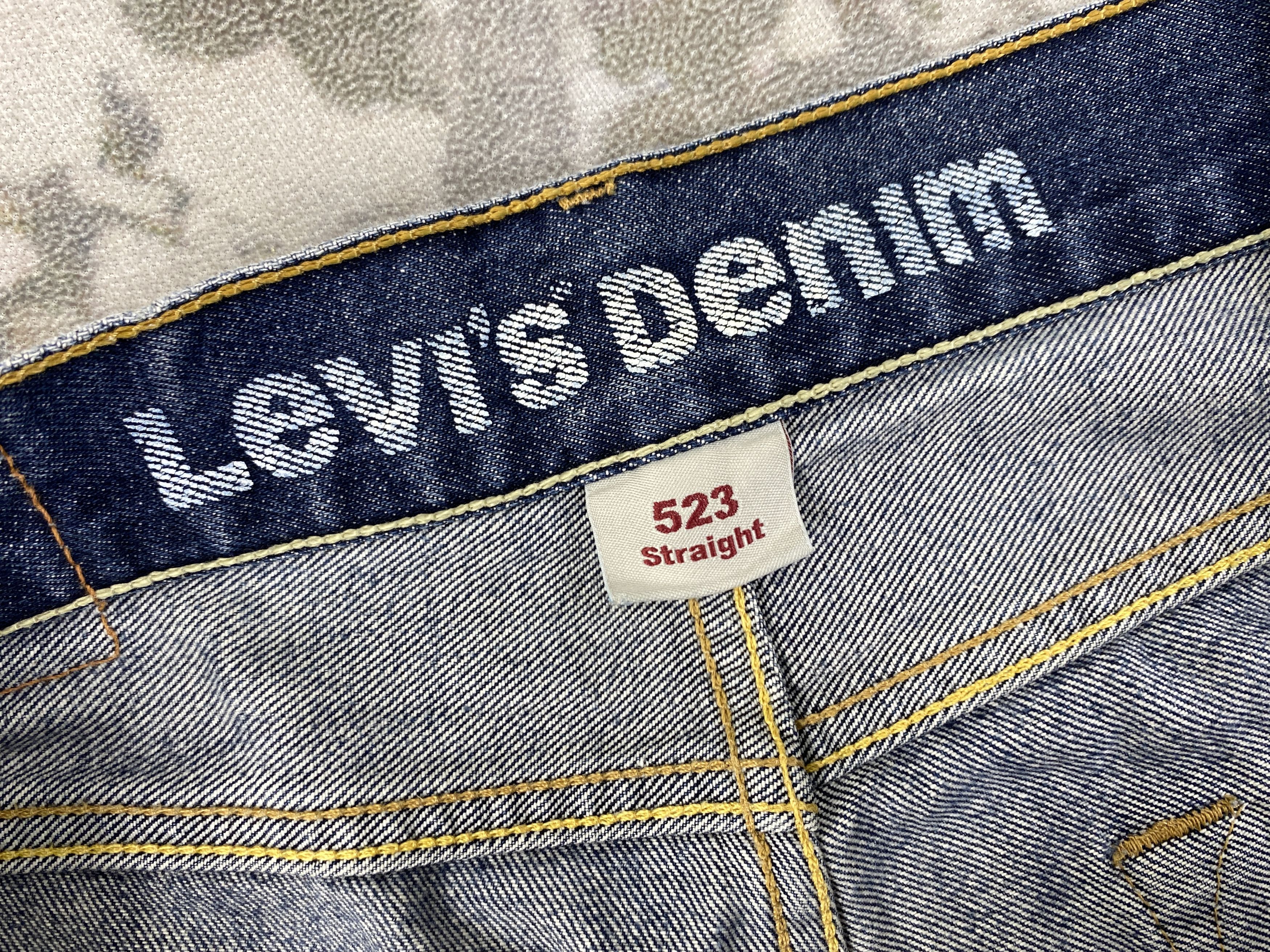 Levi's Faded Blue Levi's 523 Jeans 36x28 Denim -JN2045 Size US 36 / EU 52 - 9 Thumbnail