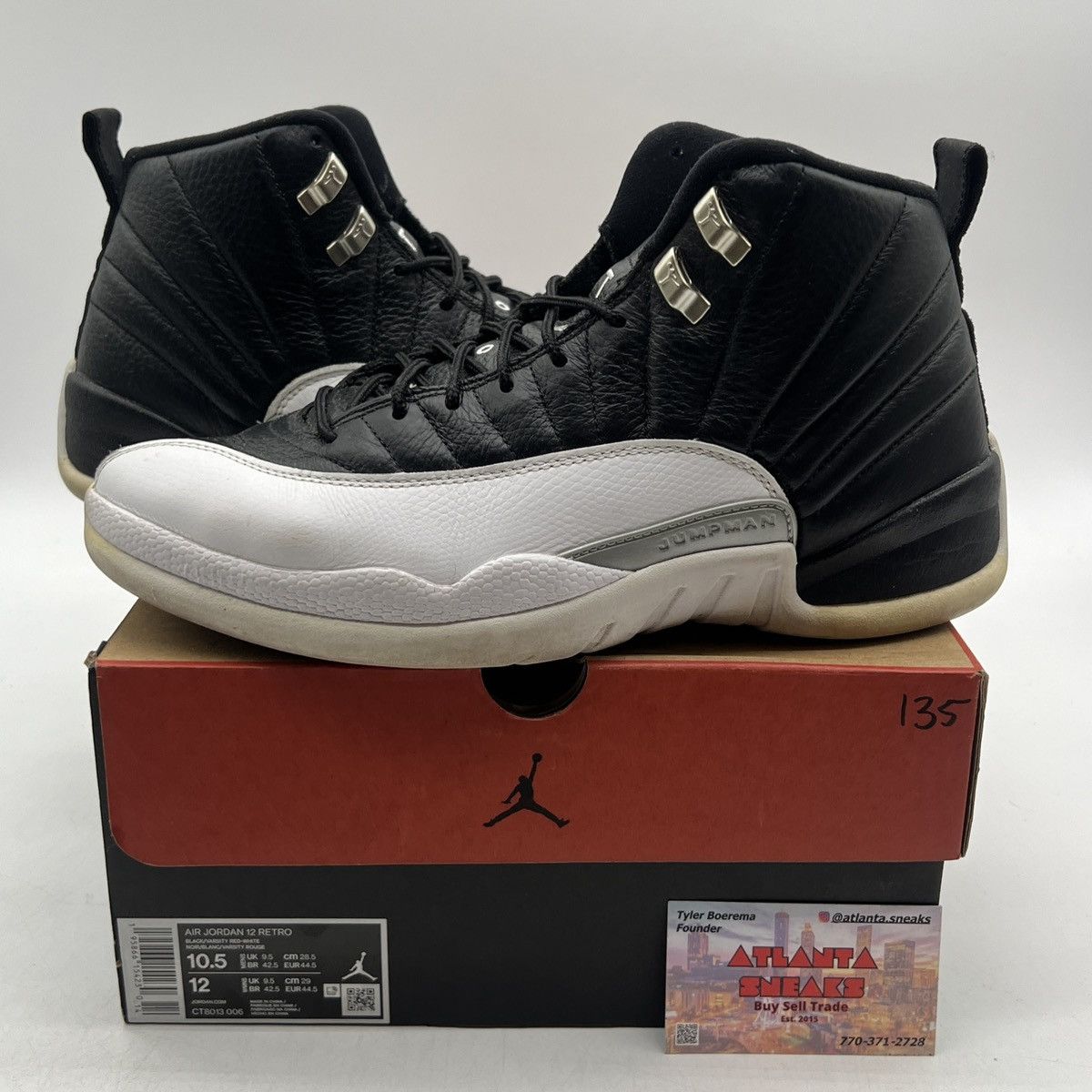 Jordan Brand Air Jordan 12 playoff Size US 10.5 / EU 43-44 - 1 Thumbnail