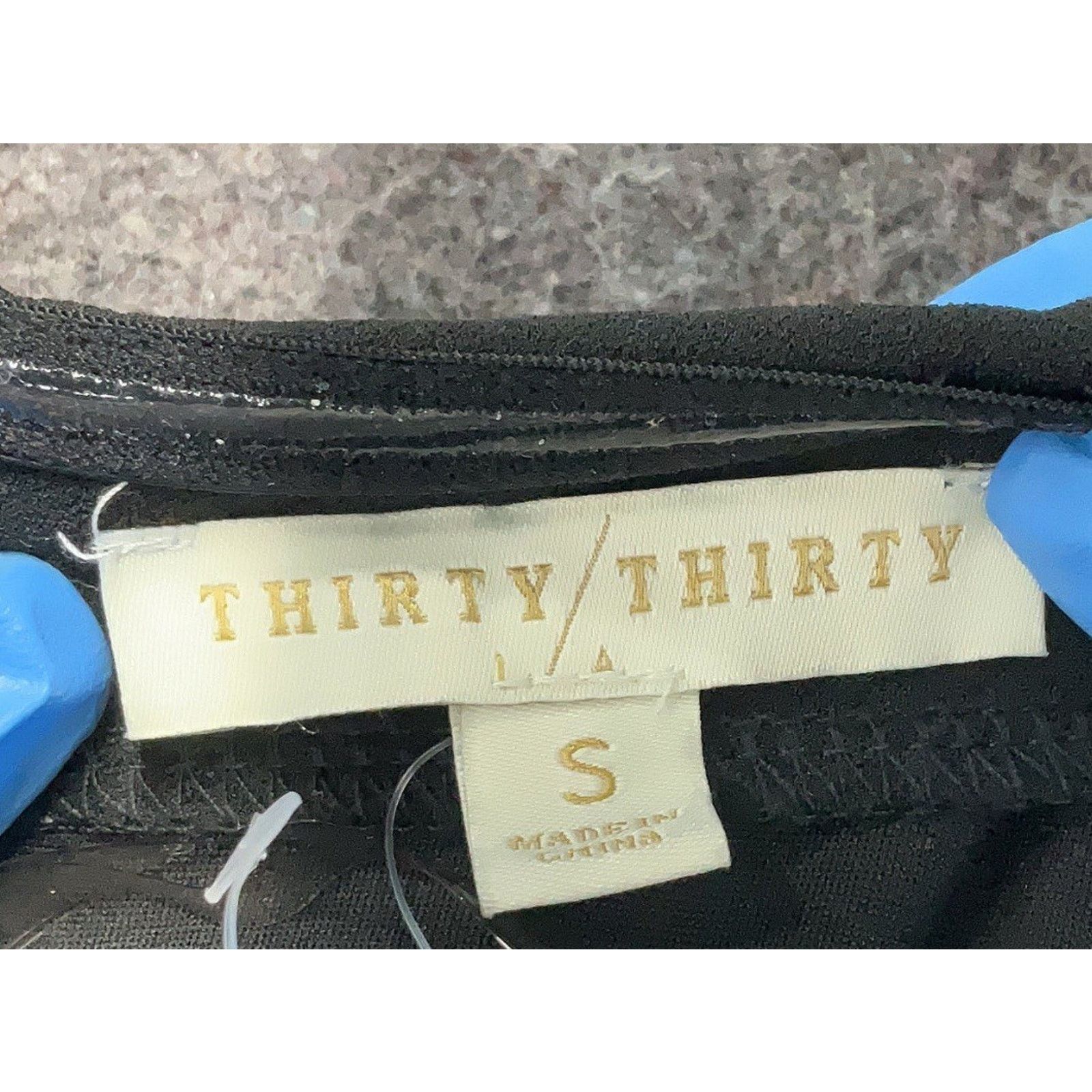 Designer Thirty Thirty Black Large Bow Front Black Jumpsuit Pants S Size 27" / US 4 / IT 40 - 3 Thumbnail