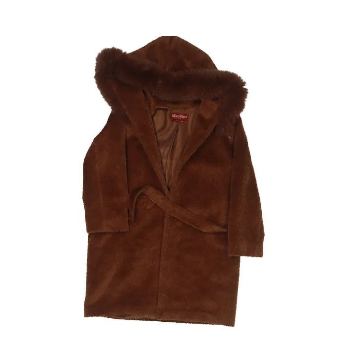 Max Mara Maxmara Teddy Collection Versatile Brown Coat 0079 Size S / US 4 / IT 40 - 1 Thumbnail