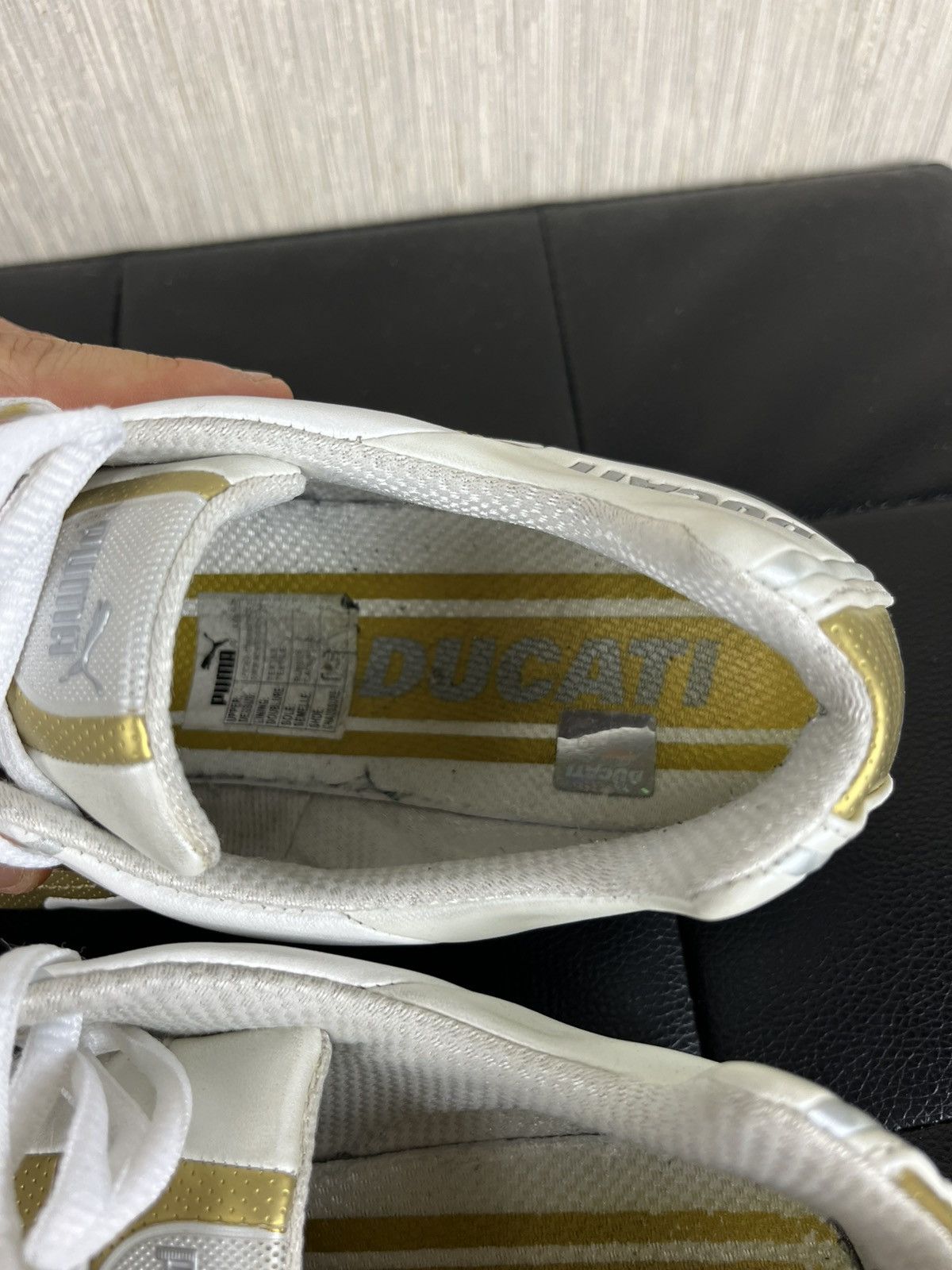 Mercedes-Benz × Puma Vintage Puma x Ducati speed cat y2k gold racing shoes retro Size US 8.5 / EU 41-42 - 23 Thumbnail