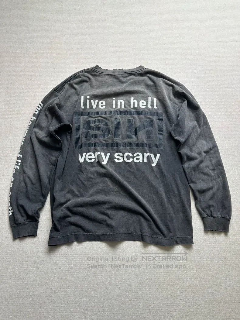 Saint Michael Saint Michael Slogans and long sleeves Size US XL / EU 56 / 4 - 2 Thumbnail