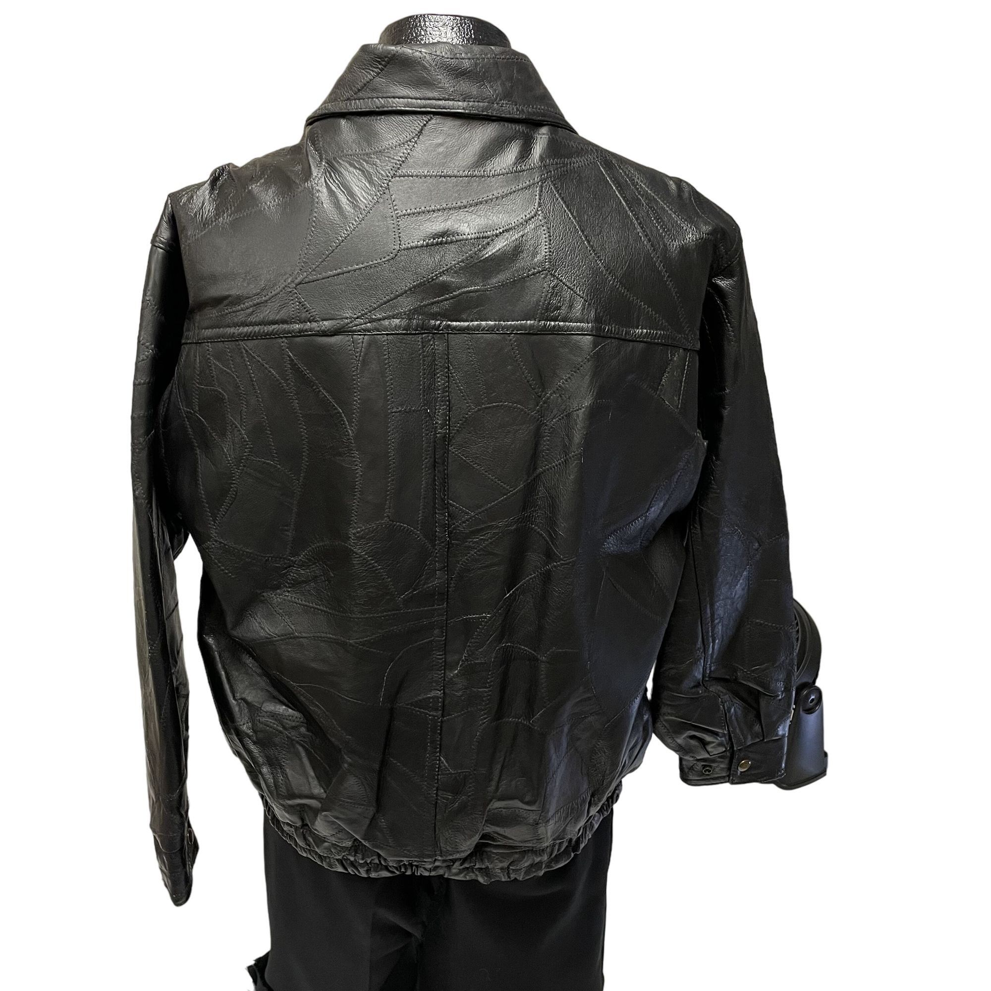 Other Vtg PATCHWORK Leather USA Korean Veteran Bomber Size US S / EU 44-46 / 1 - 5 Thumbnail