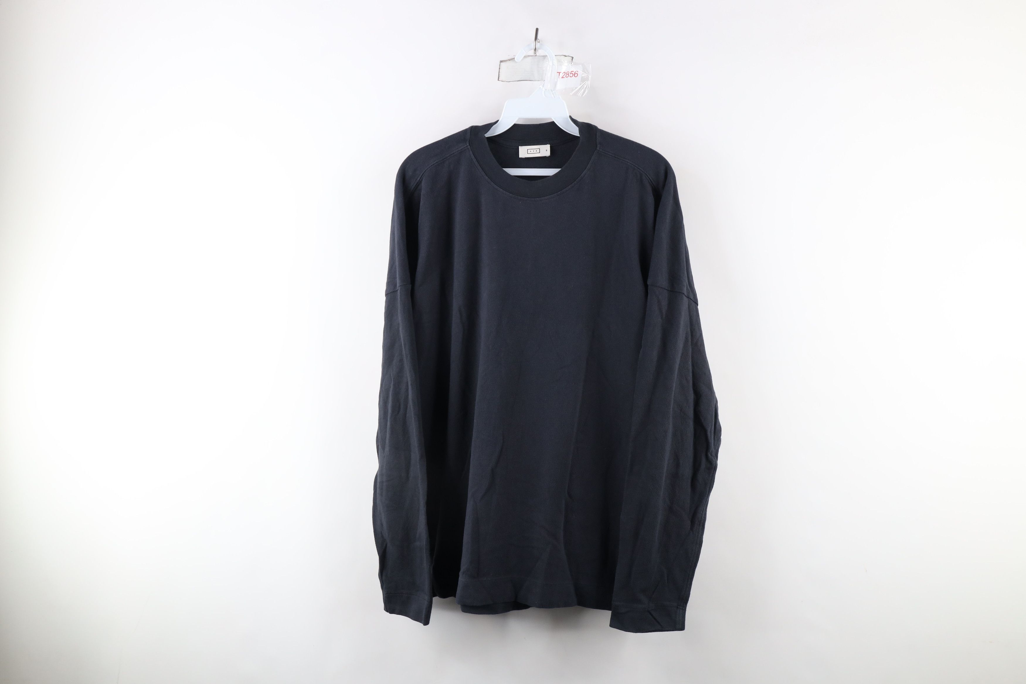 AYR × Vintage AYR All Year Round Knit Long Sleeve T-Shirt Gray Cotton Size US M / EU 48-50 / 2 - 1 Thumbnail