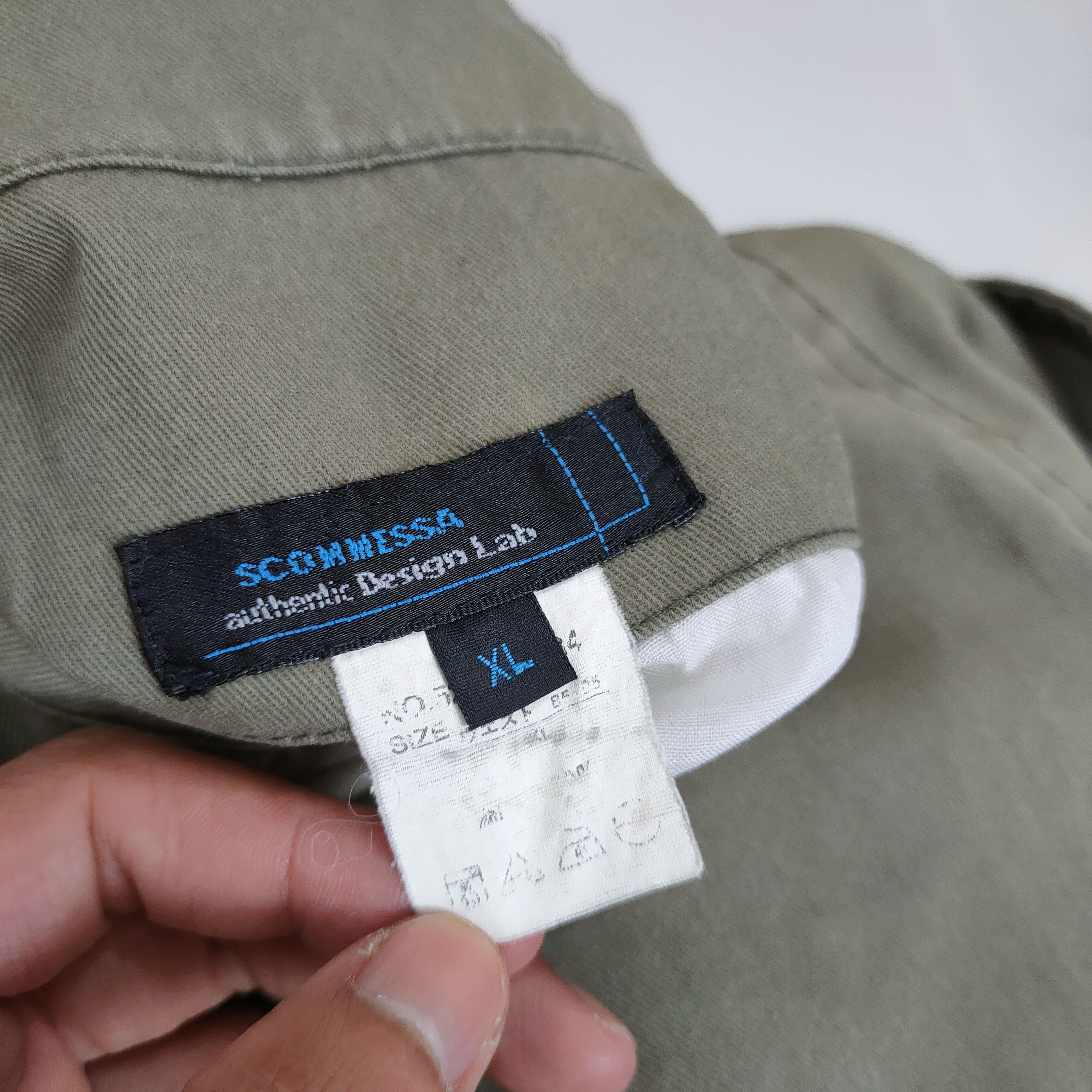 Black Label × Japanese Brand DESIGN LAB GREY DRAWSTRING WAIST CARGO PANTS Size US 36 / EU 52 - 10 Thumbnail