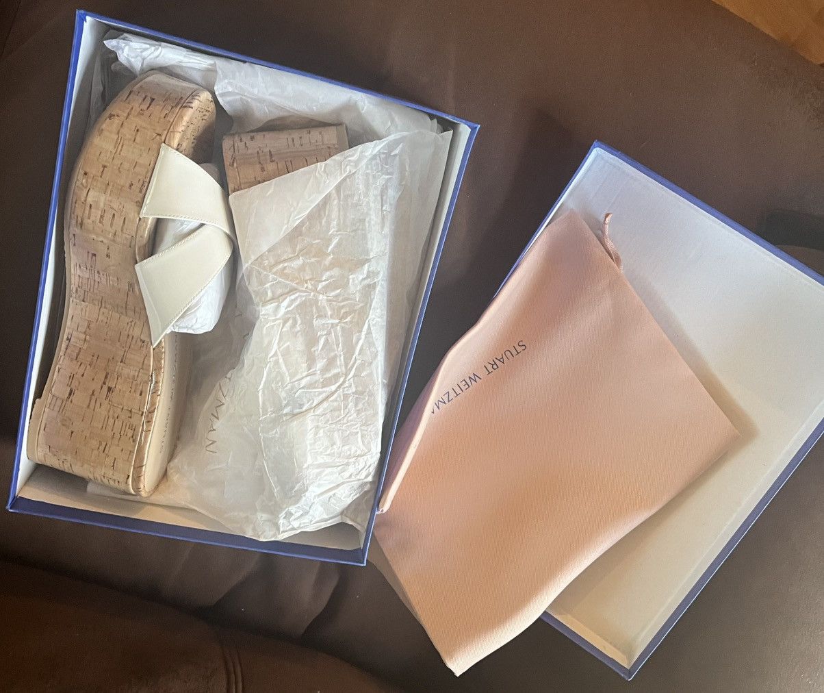 Stuart Weitzman Stuart Weitzman Dayna Platform Wedge Sandal (Women) Sz: 9.5 Size US 9.5 / IT 39.5 - 4 Thumbnail